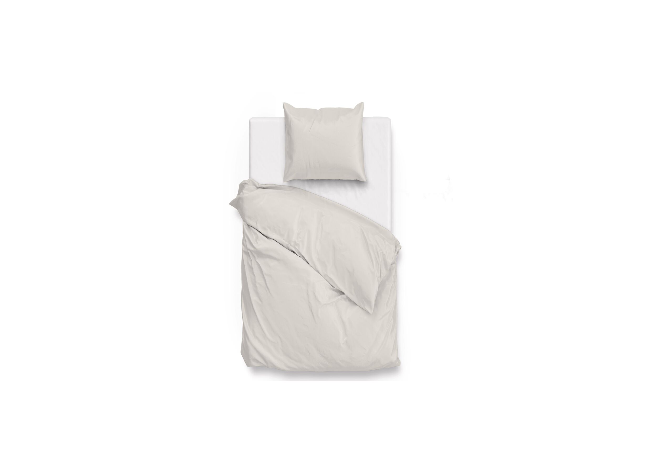Housse de couette 140x220cm coton satin - Housse de couette 140x220cm coton satin