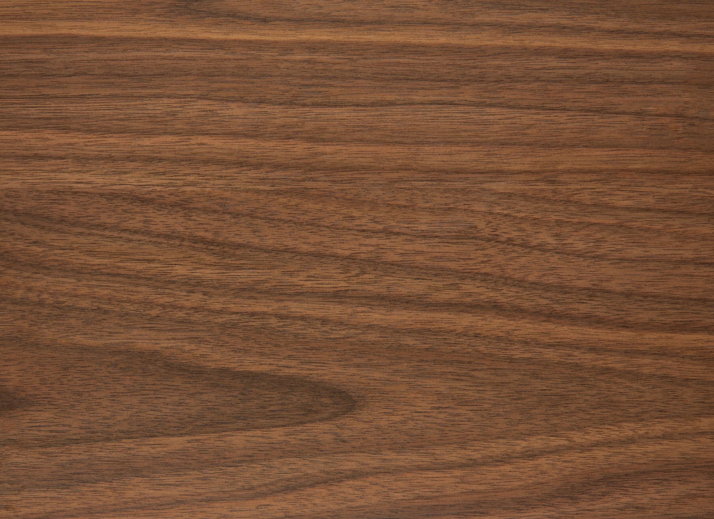 Detailfoto - Tafel Ø120x76cm - walnoot fineer - bruin