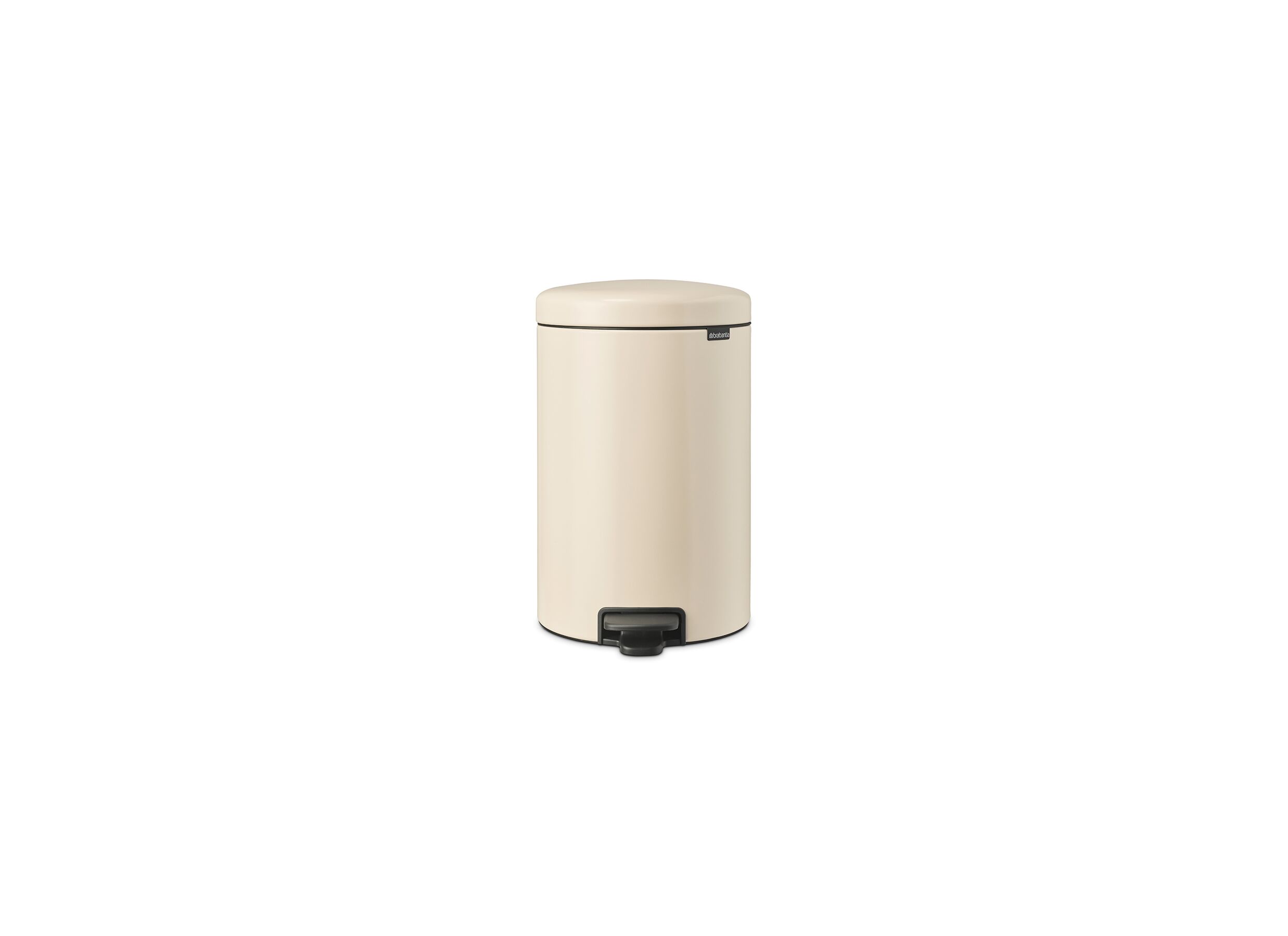 Poubelle à pédale NewIcon Brabantia 20L soft beige - Poubelle à pédale NewIcon Brabantia 20L soft beige