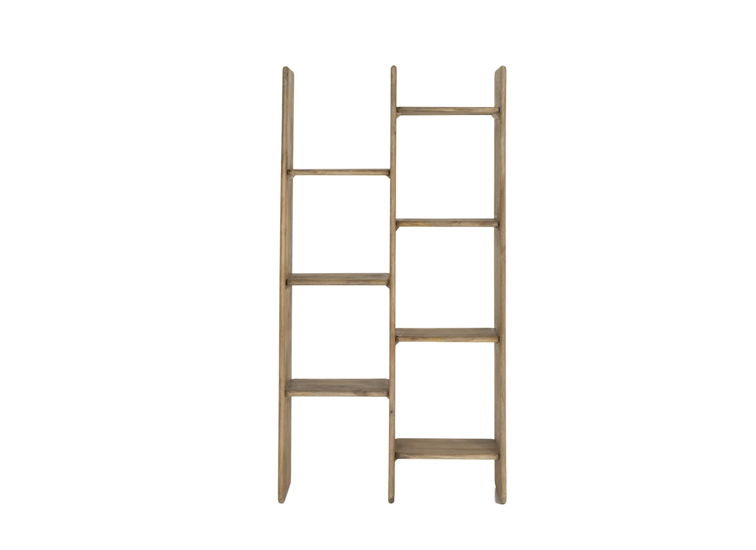 Aperçu - Étagère Barista 100x40x200cm - manguier massif - naturel