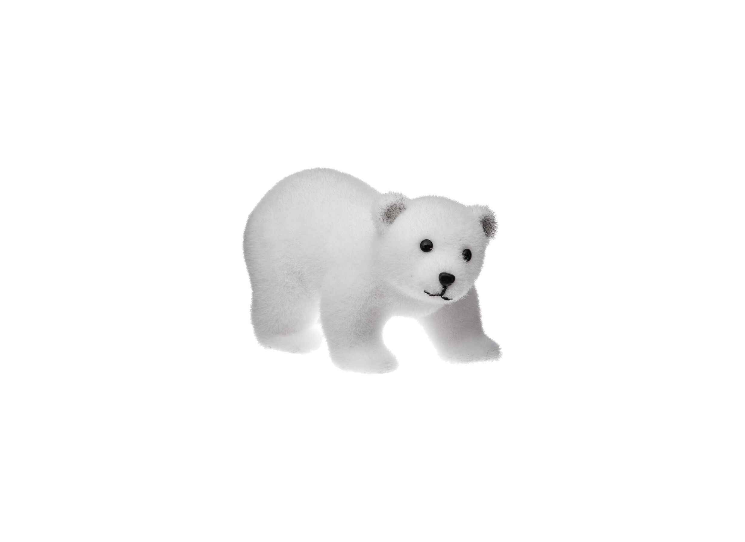 Figuur Stappende ijsbeer H21cm - Figurine Ours polaire marchant H21cm