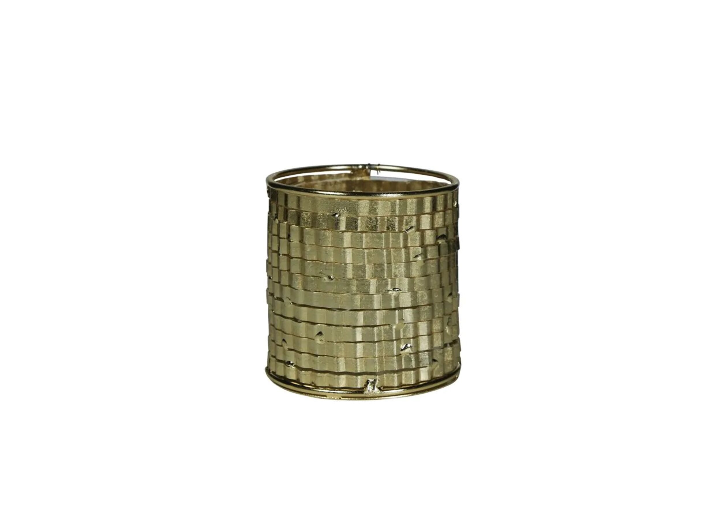 Porte-bougie Champagne H8cm - Porte-bougie Champagne H8cm