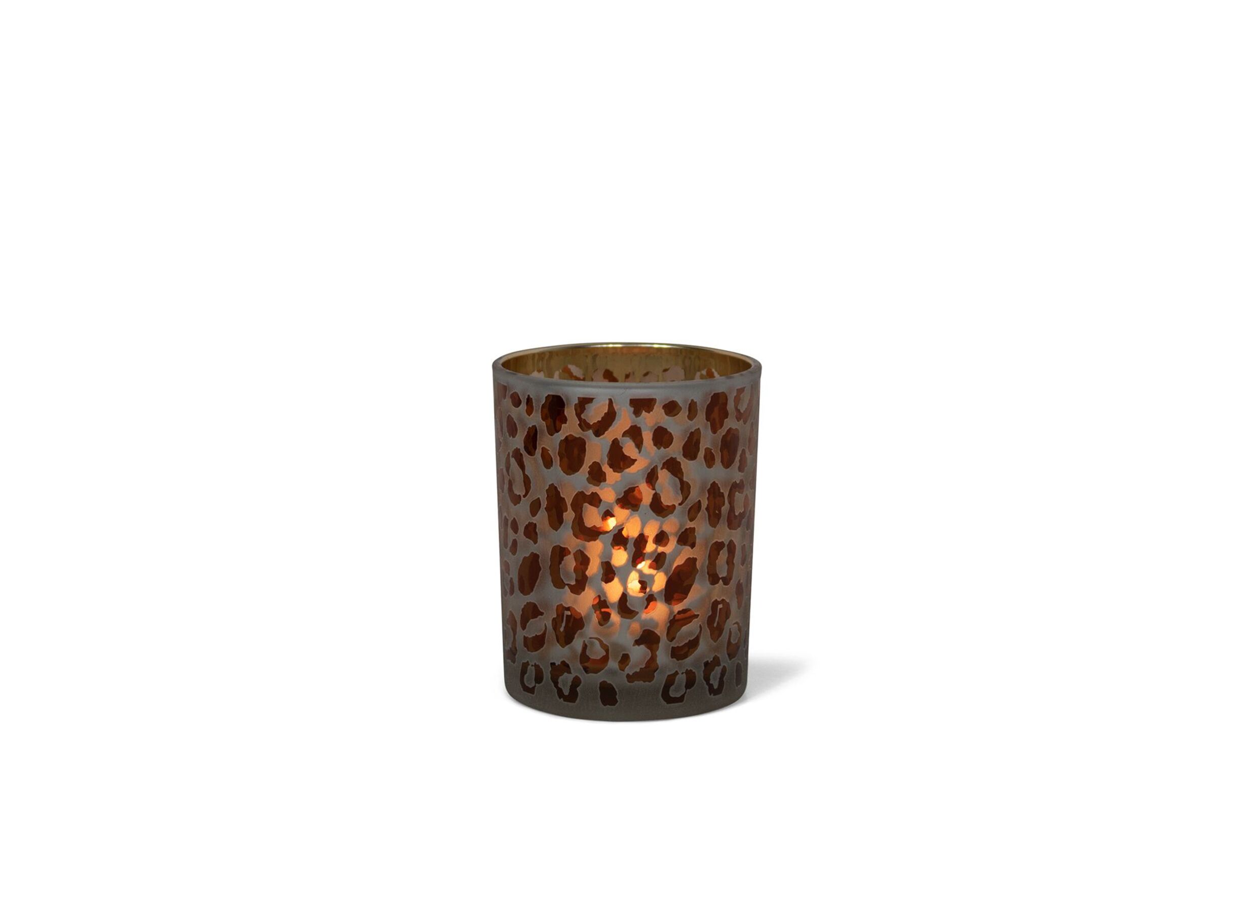 Photophore Leopard Print H10cm - Photophore Leopard Print H10cm