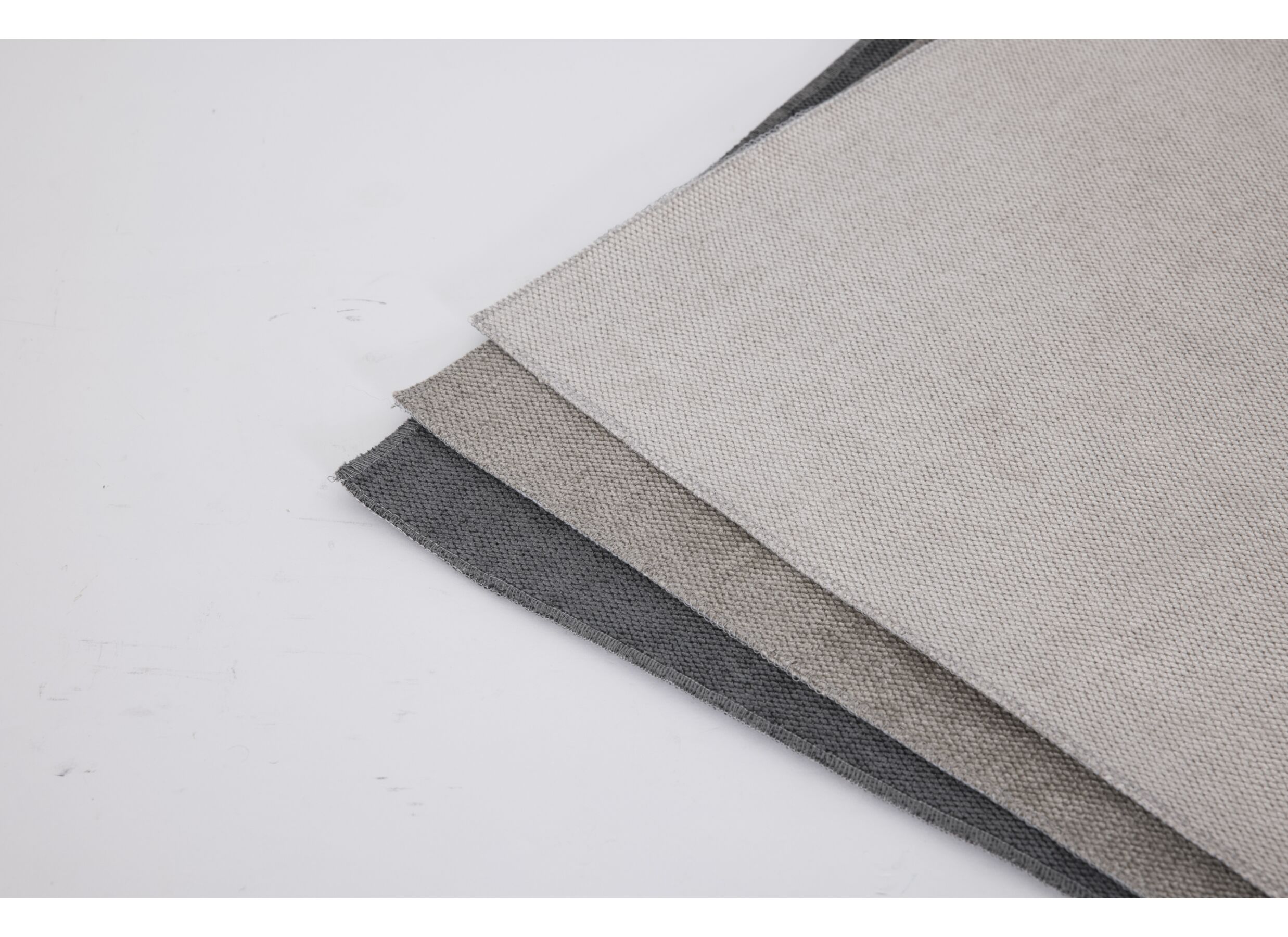 Couleurs - Canapé d'angle Chelsea 330x170cm - tissu - anthracite