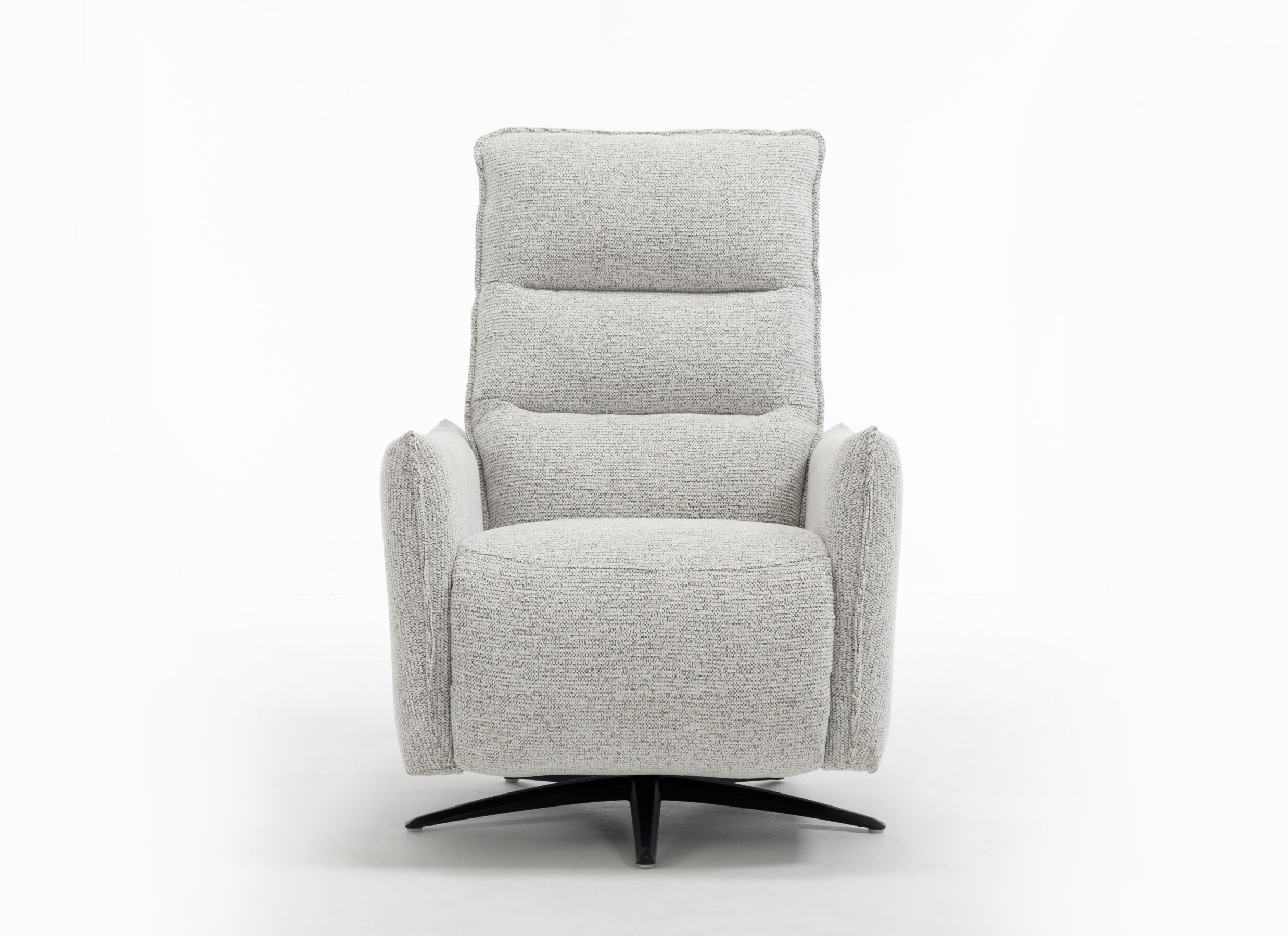 Aperçu - Fauteuil relax Jorge électrique - tissu - greige
