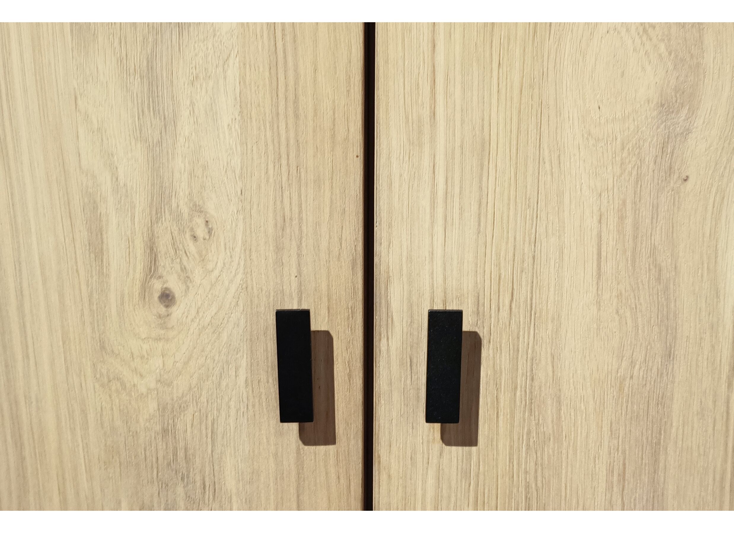 Detail - Garde-robe Holmes 50cm - MDF - chêne