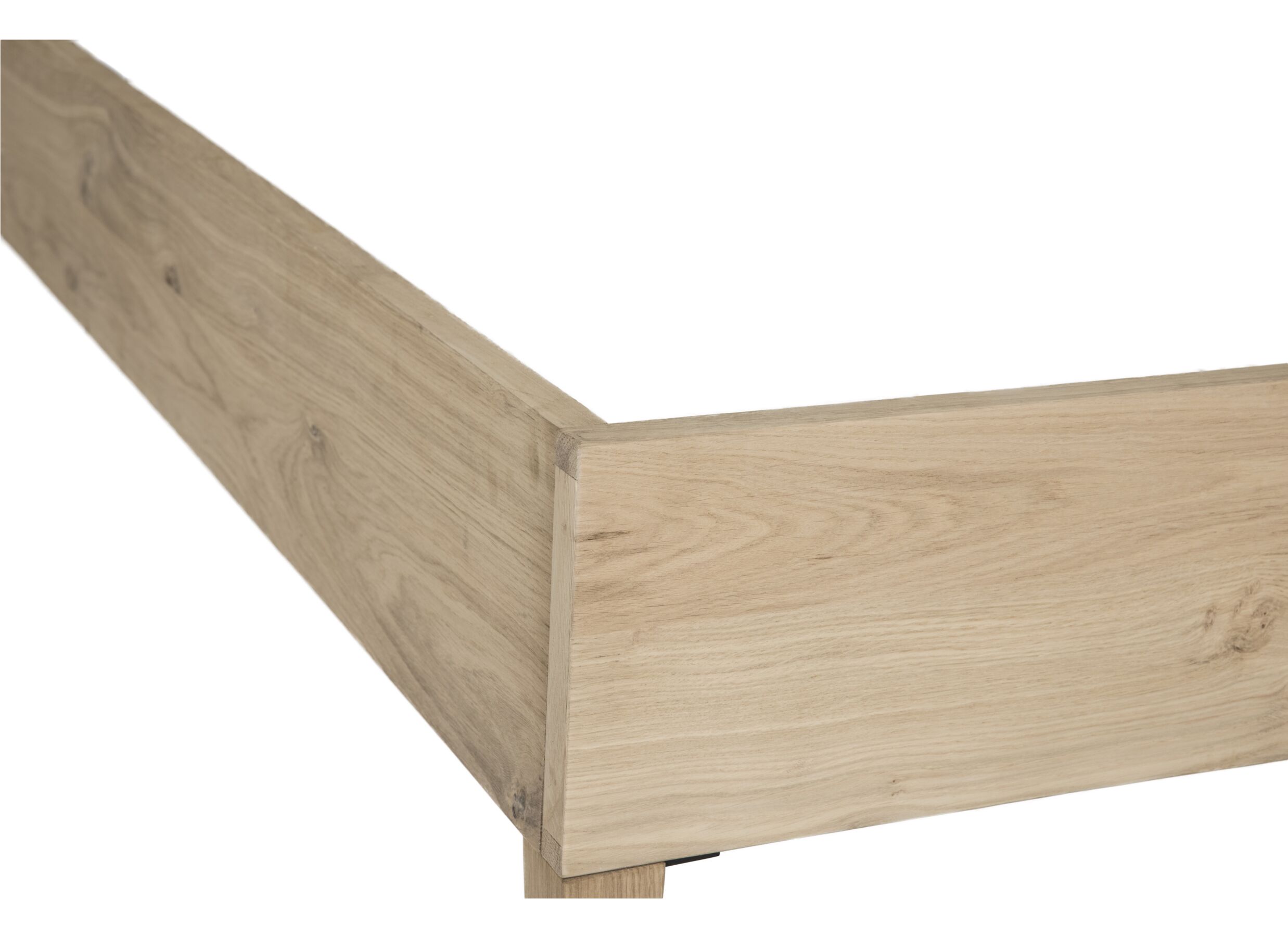 Detail - Lit Notte 180x200cm - chêne massif & placage - naturel