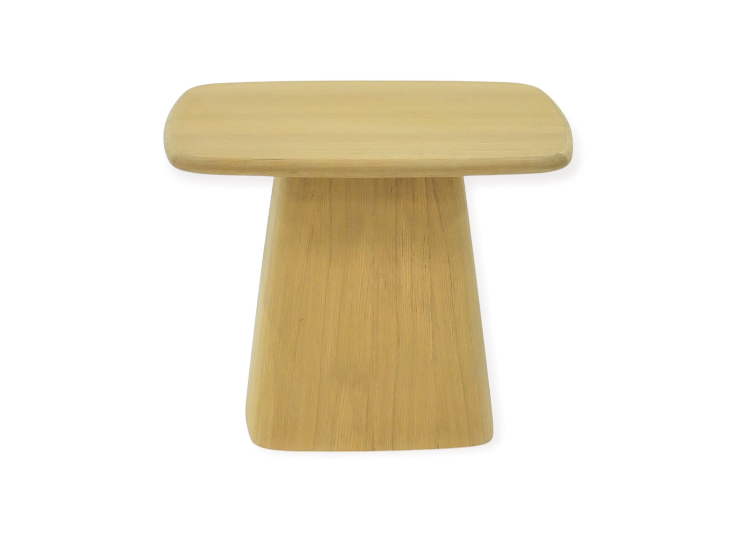 Overzichtsfoto - Bijzettafel Tsingy 58x58x46cm - eik massief & fineer - naturel