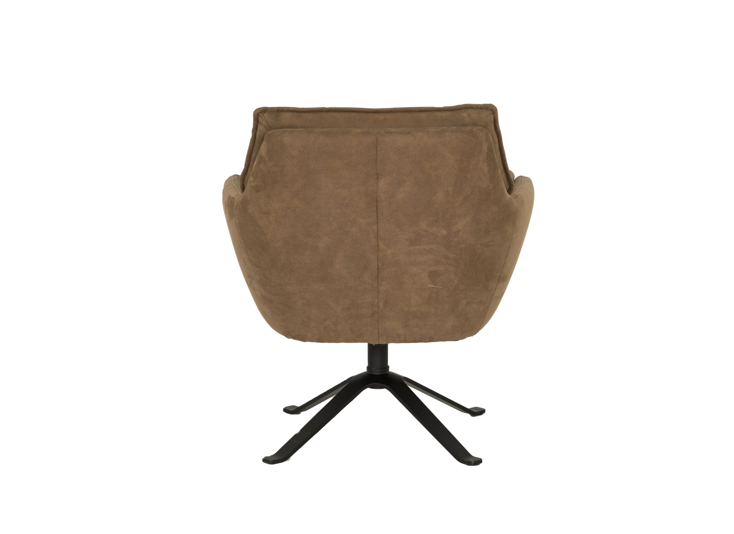 Detailfoto - Fauteuil KF 77x70x86cm - stof - cognac