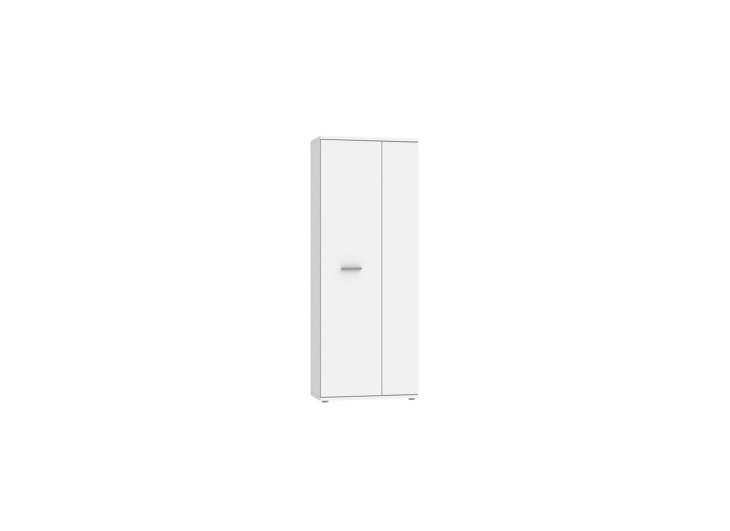 Armoire à chaussures 69x35x179 - Armoire à chaussures 69x35x179 - panneau décor - blanc
