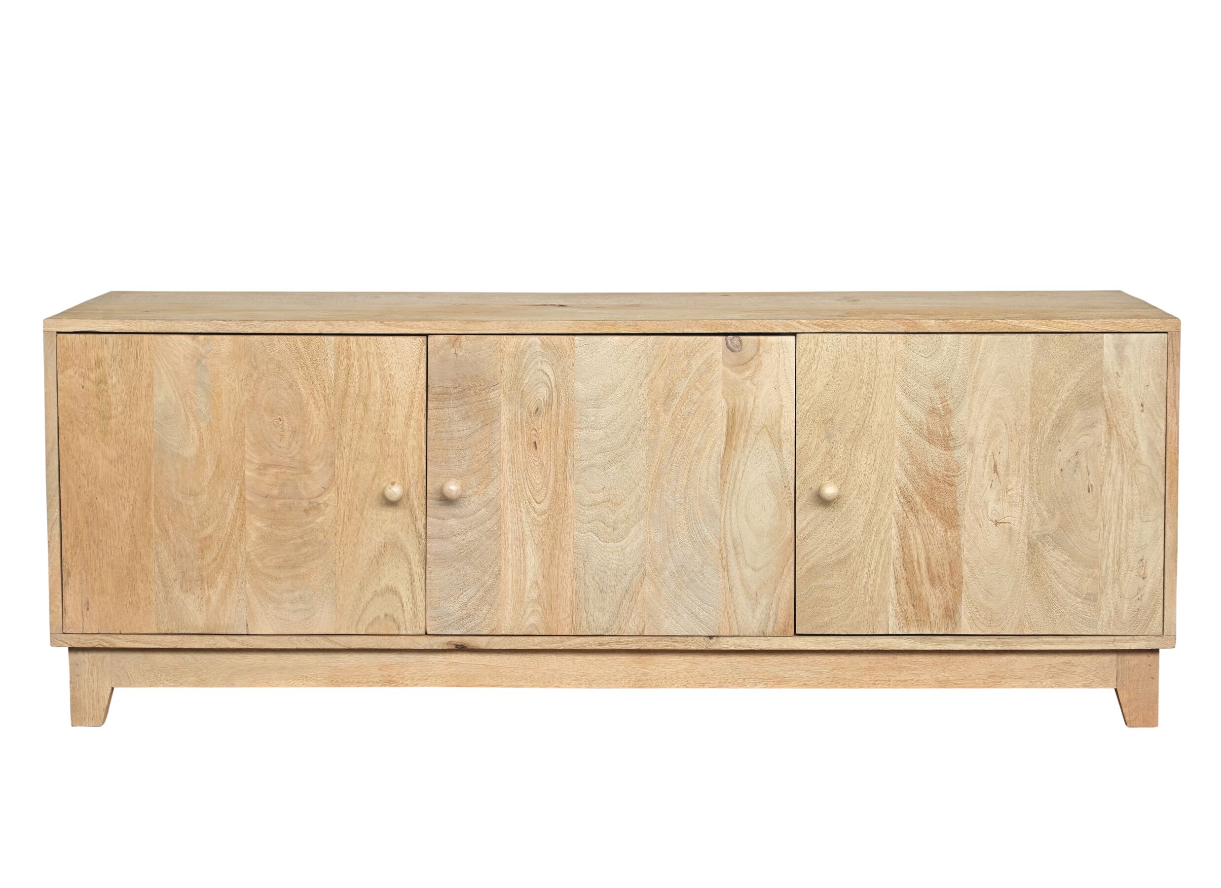 Aperçu - Meuble TV Morgane 135cm - manguier massif - naturel