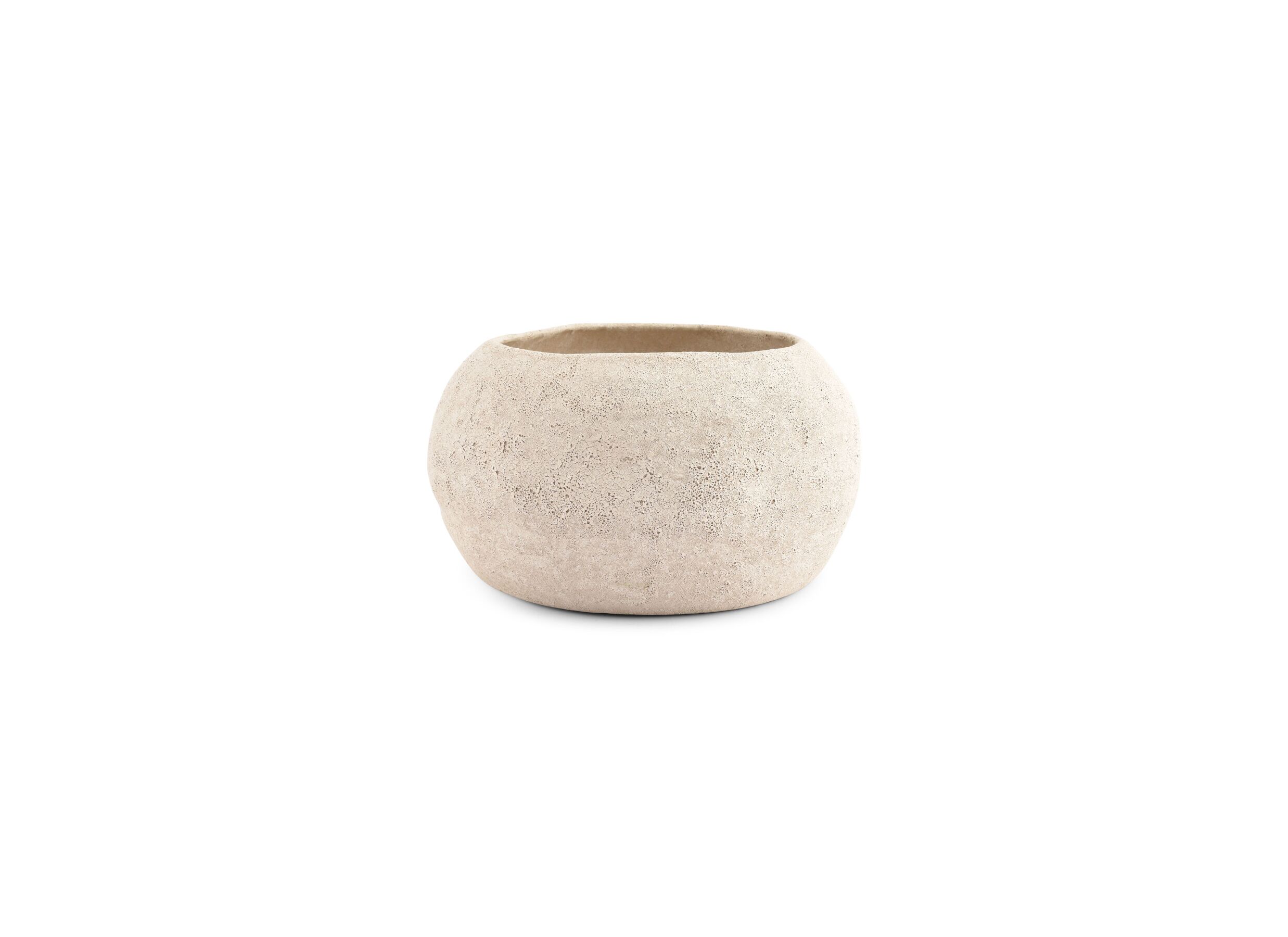 Schaal Cave Ø26cm stoneware beige - Schaal Cave Ø26cm stoneware beige