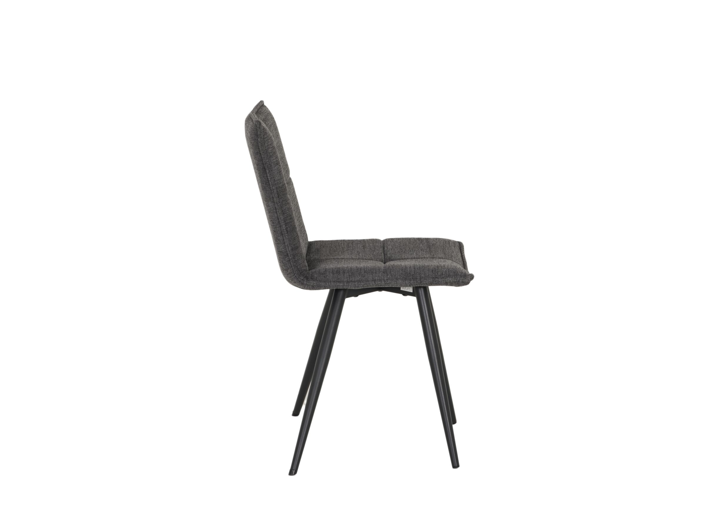 Stoel Town 56x44x86cm - stof - antraciet