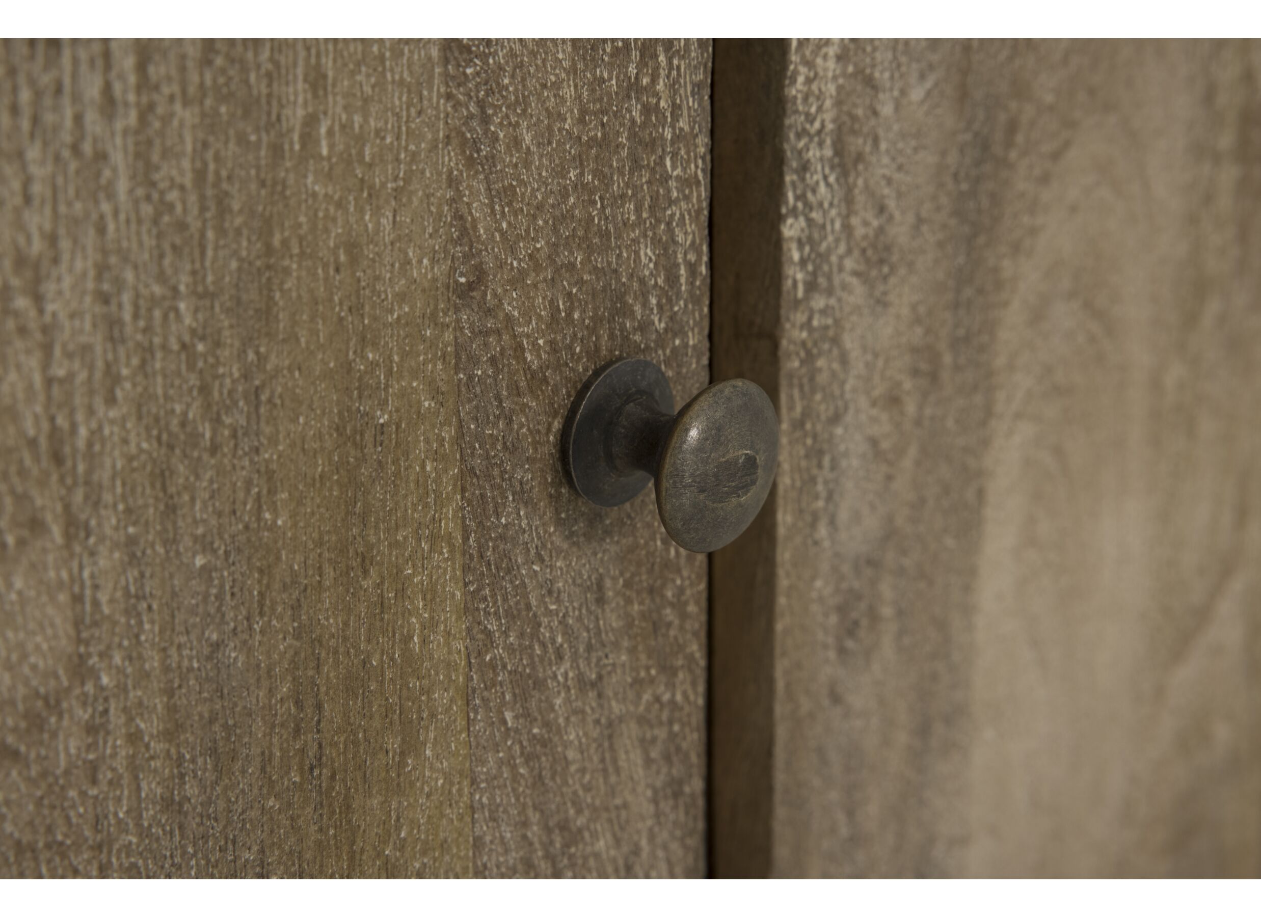 Detail - Meuble TV Darwin 150cm - manguier massif - sandblast