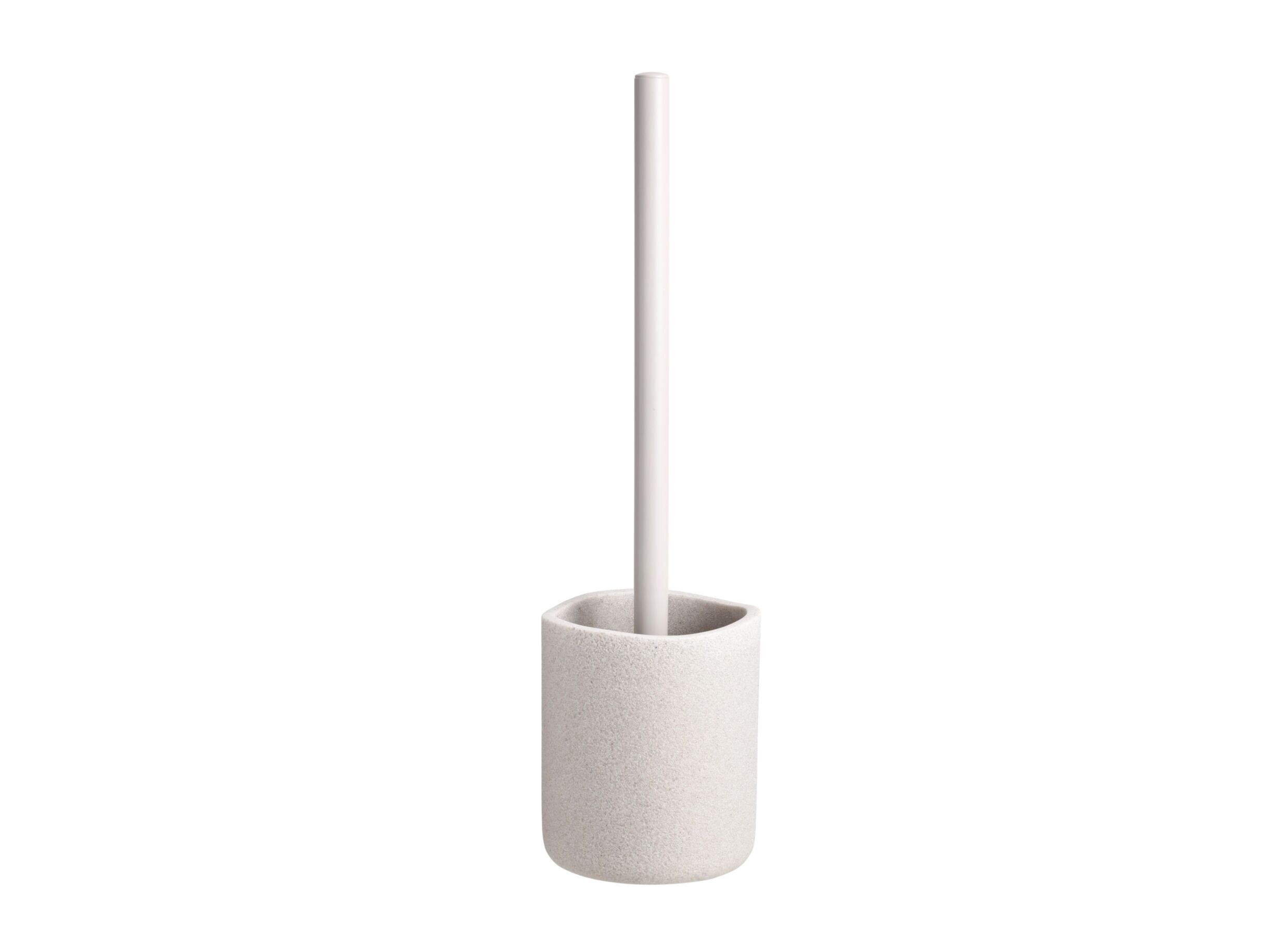 Wc-borstel Lokke Ø10 - Brosse wc Lokke Ø10,2x35,5cm - polyrésine - blanc
