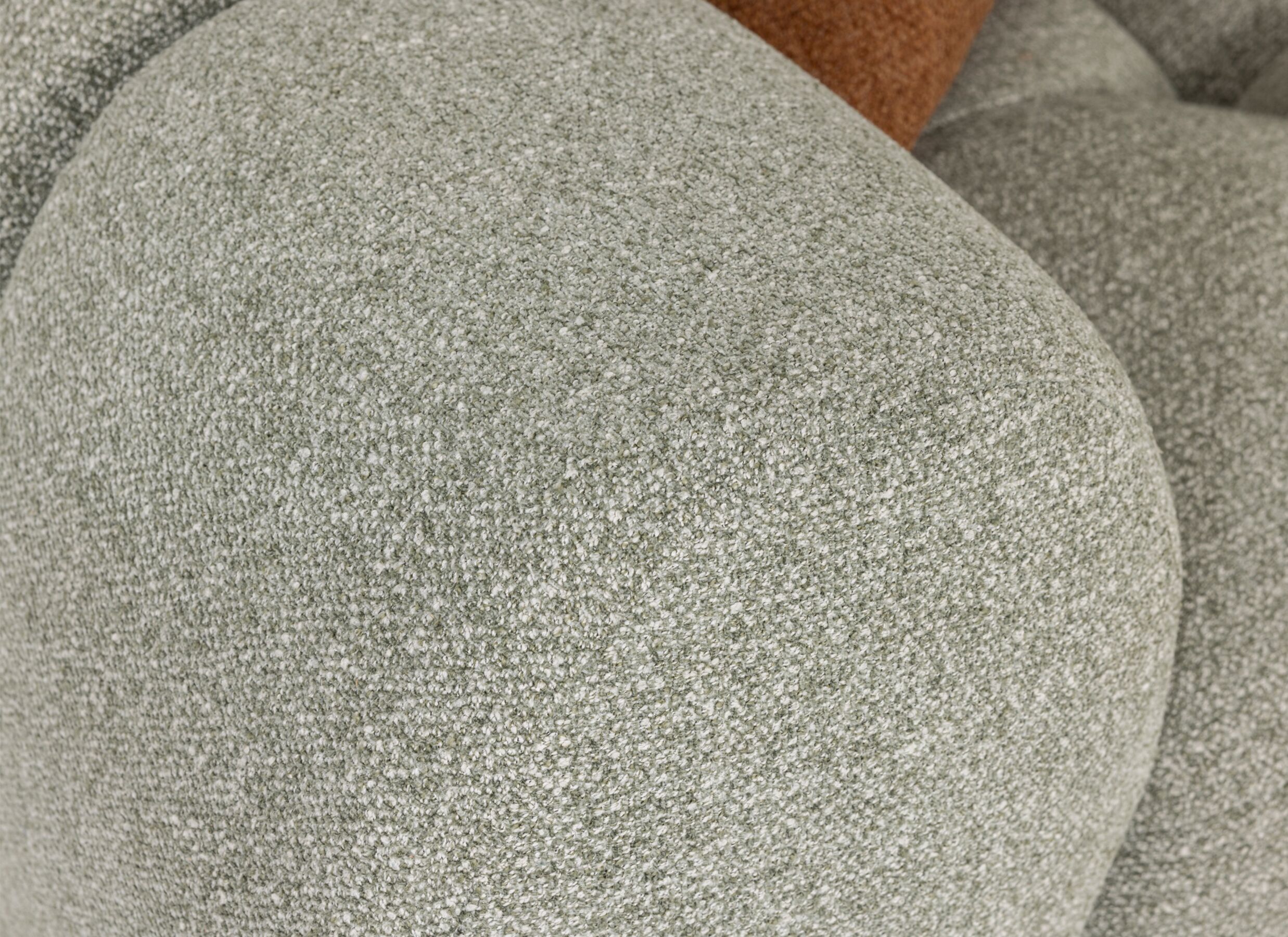Detailfoto - 3-zits zetels Golem 3-zit - chenille - groen