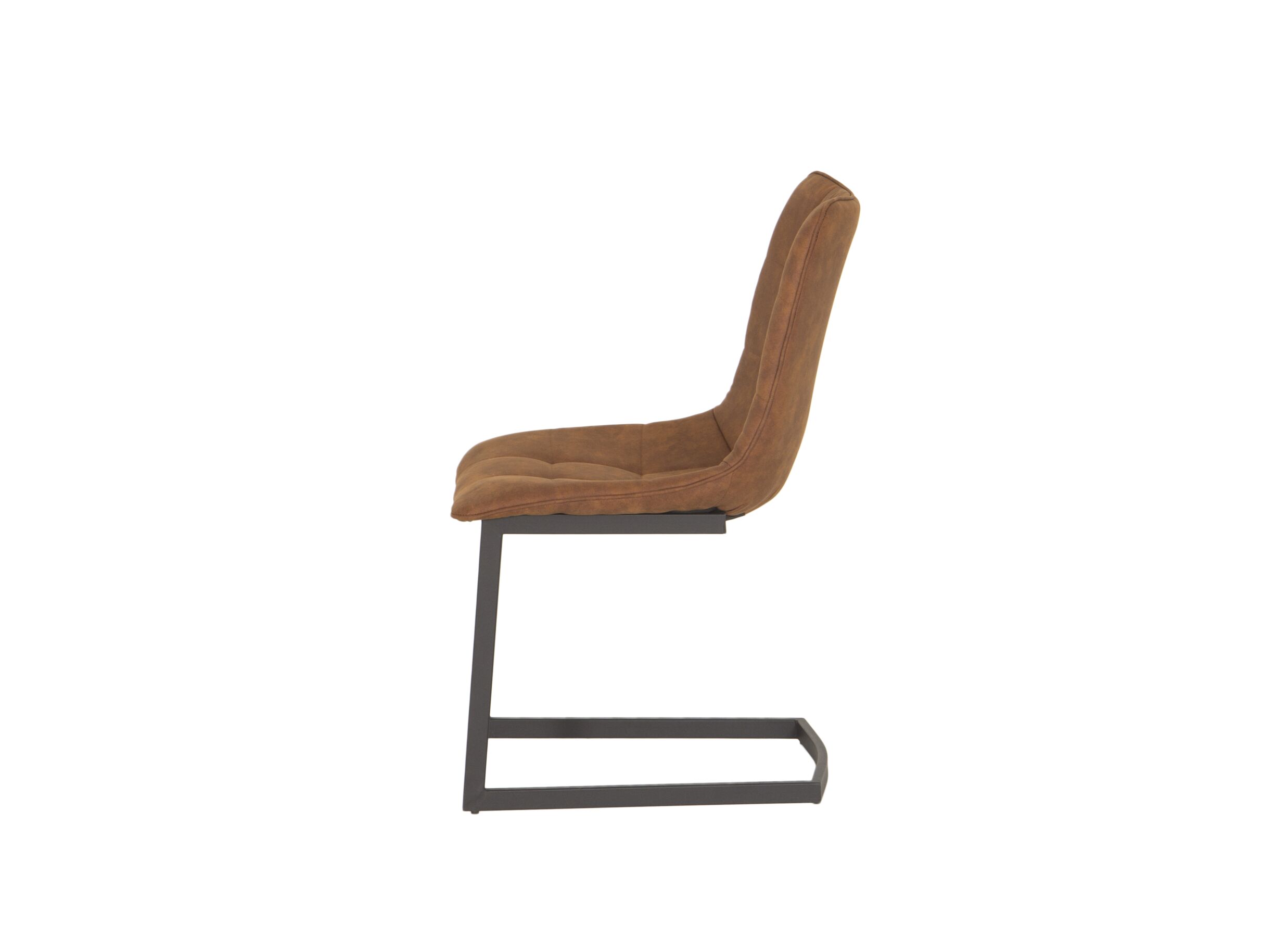 Stoel Cloud 46,5x57x86cm - microvezel - cognac