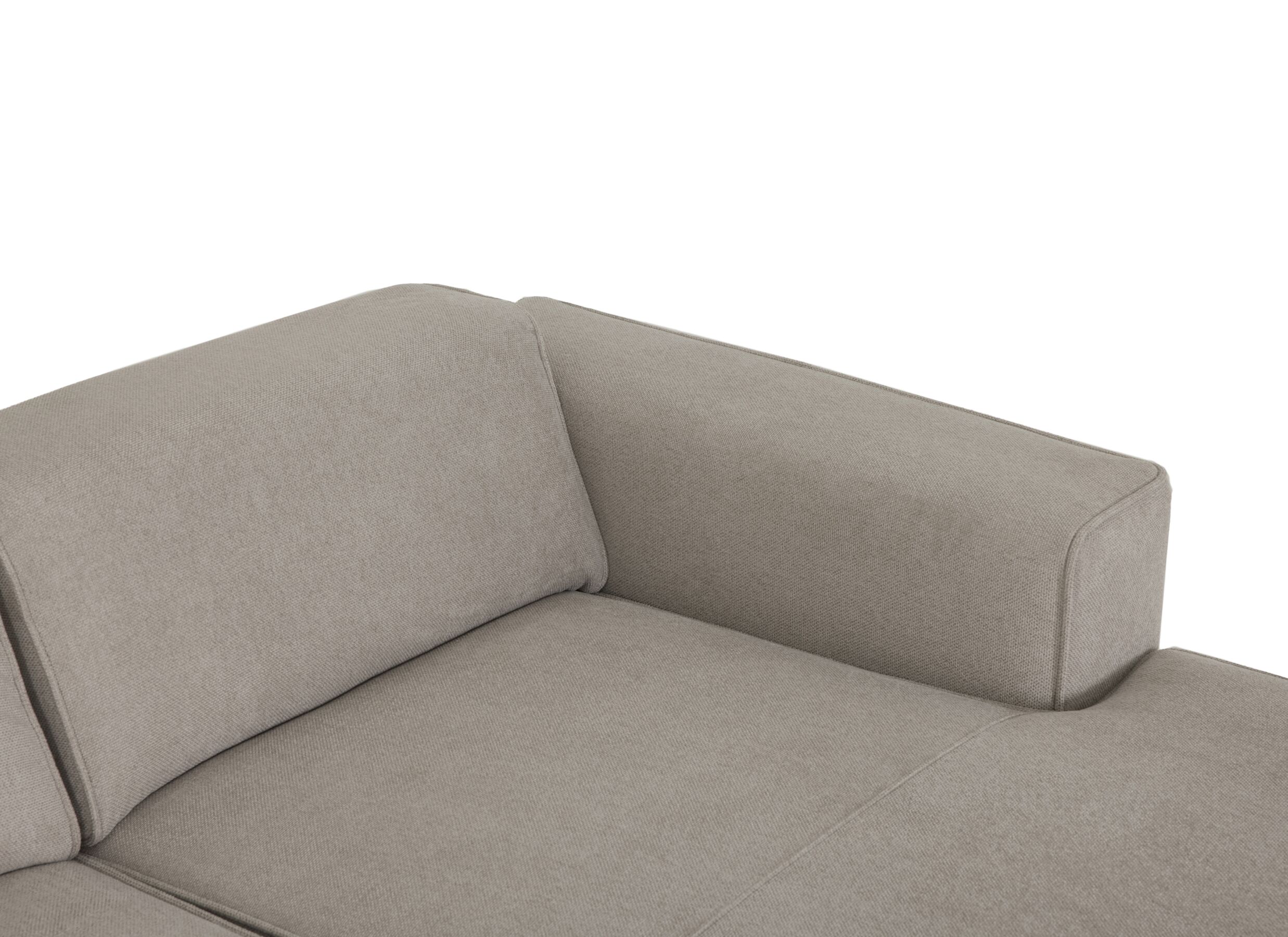 Detailfoto - Hoeksalon Enjoy 308x165cm - stof - beige