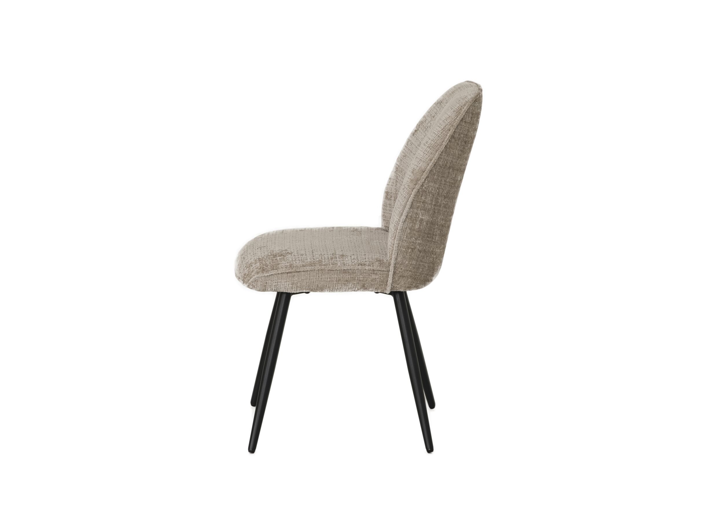 Overzichtsfoto - Stoel ST2418 51x64x89cm - stof - beige