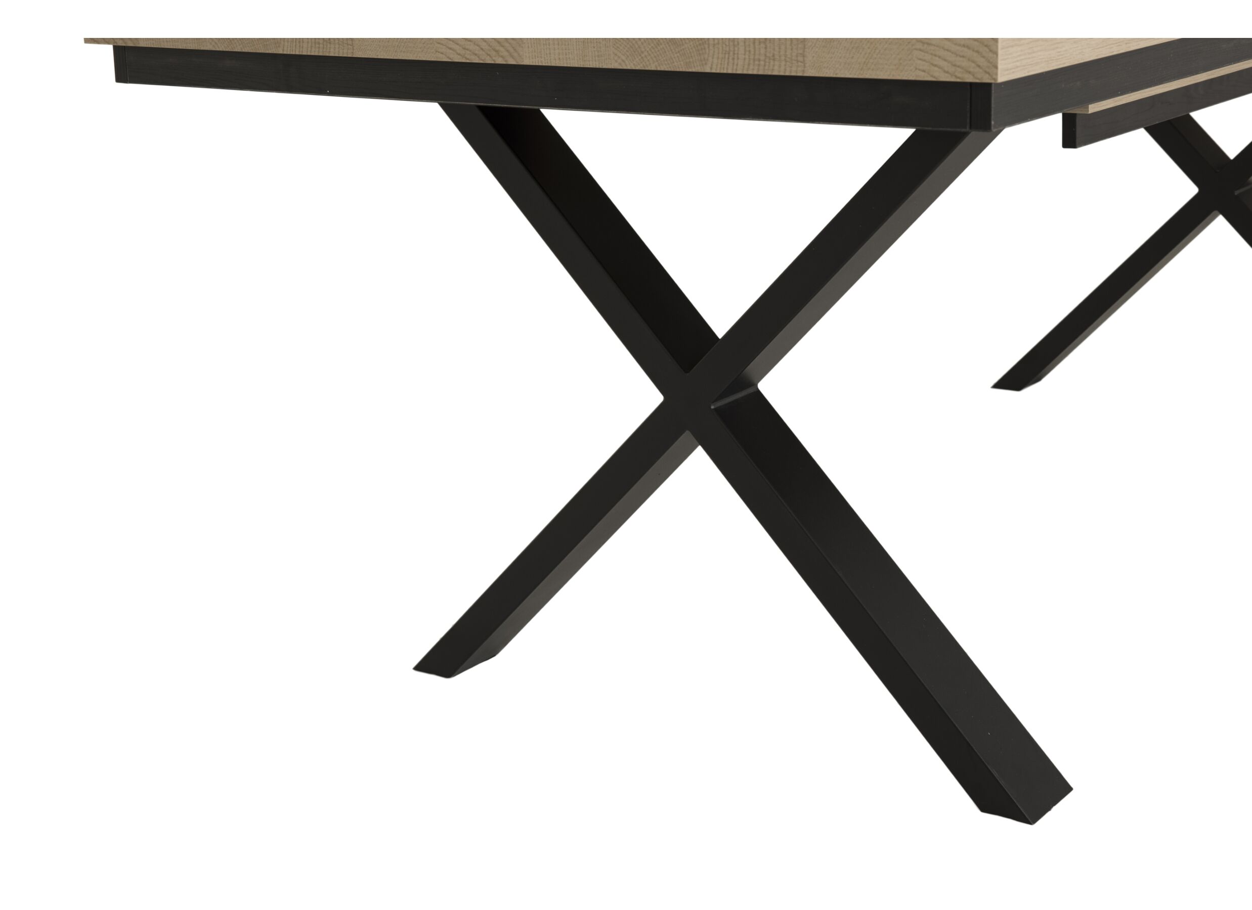 Detailfoto - Tafel Toby 190/250x100cm - decor - castella oak