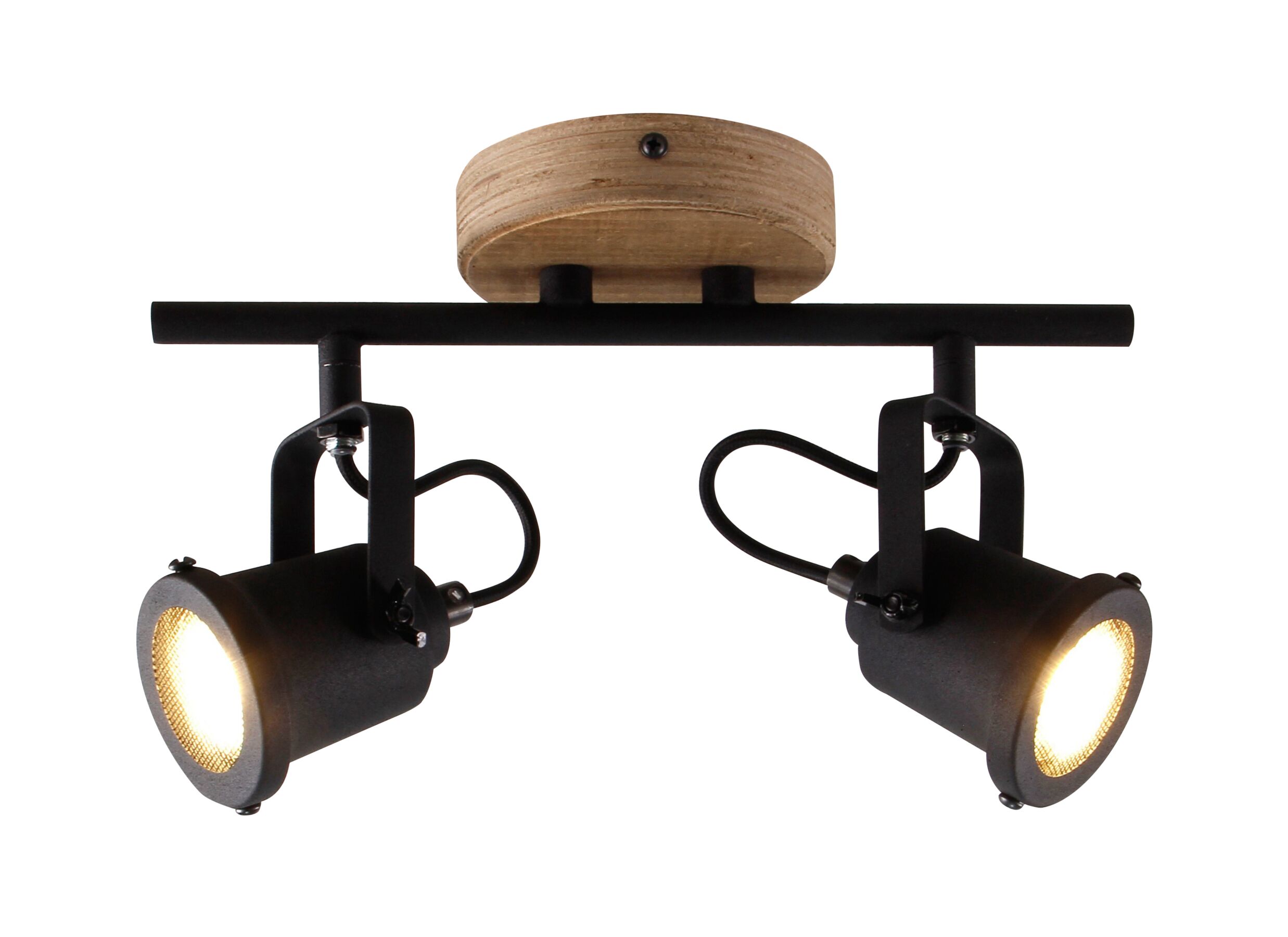 LED spot Inge met 2 spots 2x6W GU10