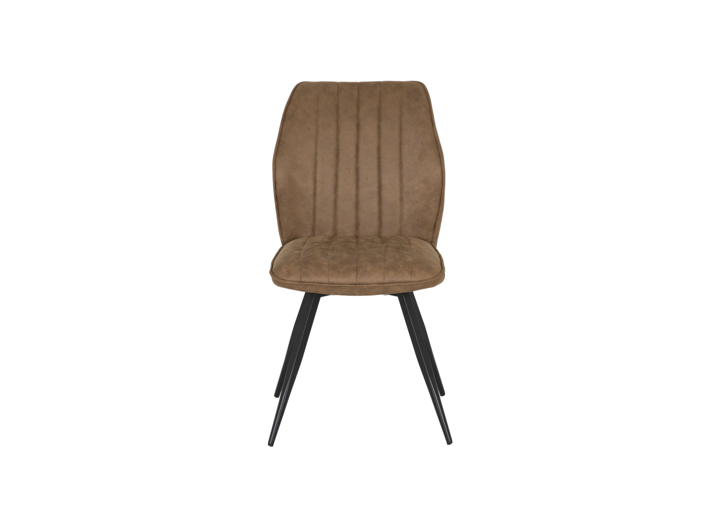 Chaise 47x42x92cm - velours - whisky