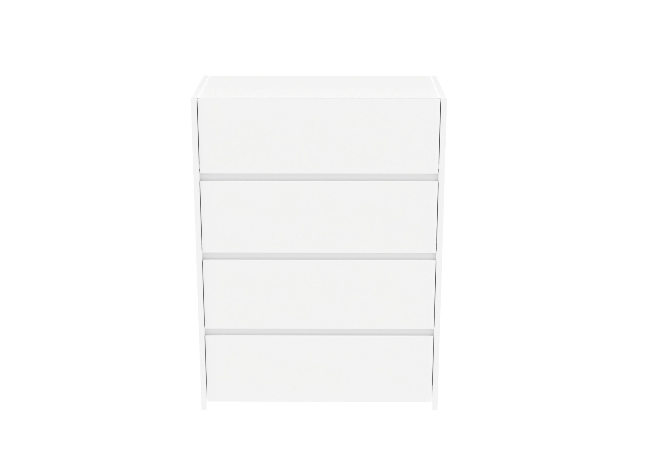 Overzichtsfoto - Ladekast Mosaik 80x40x108cm - decor - wit