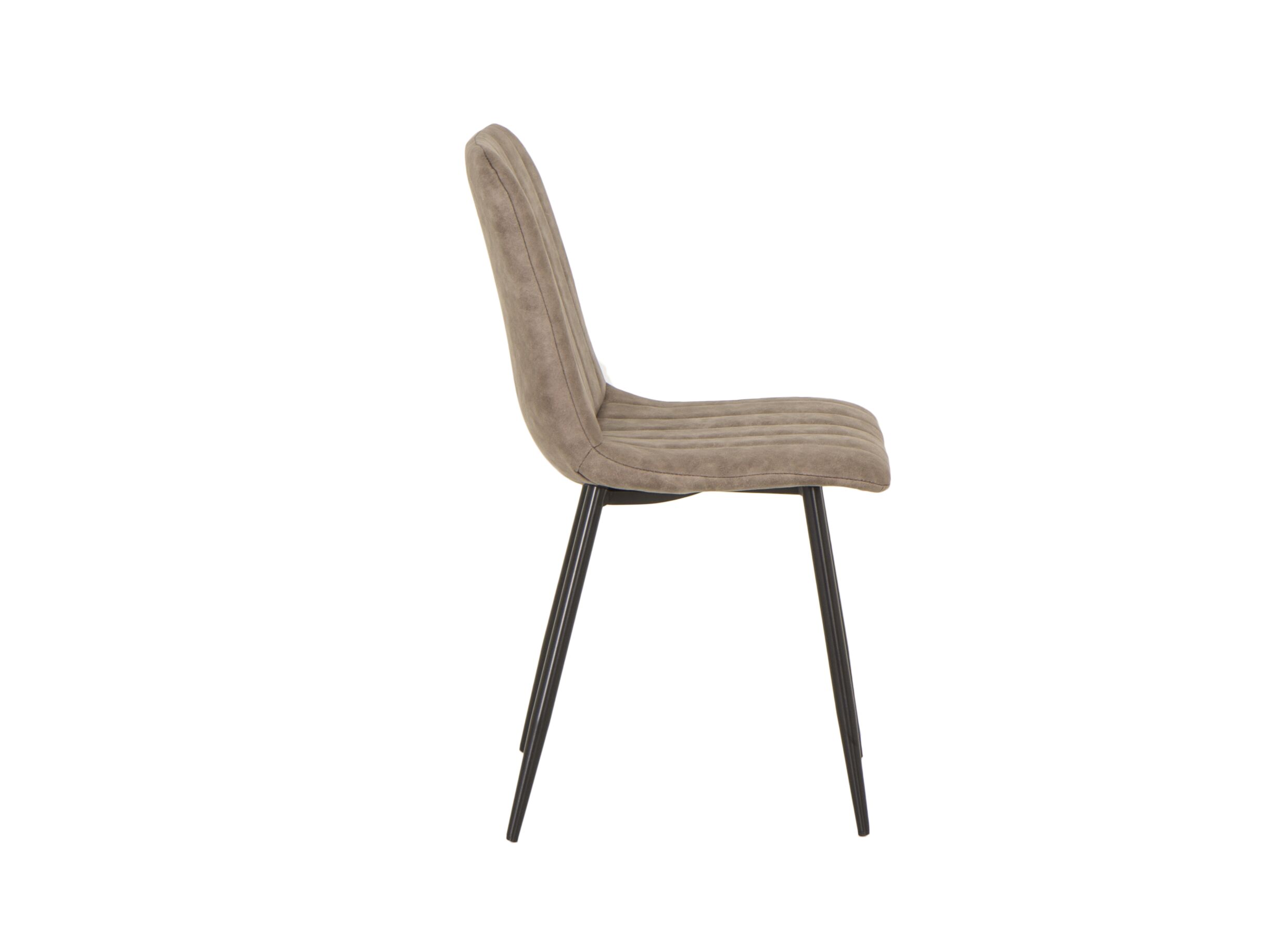 Detailfoto - Stoel Dublin stof taupe
