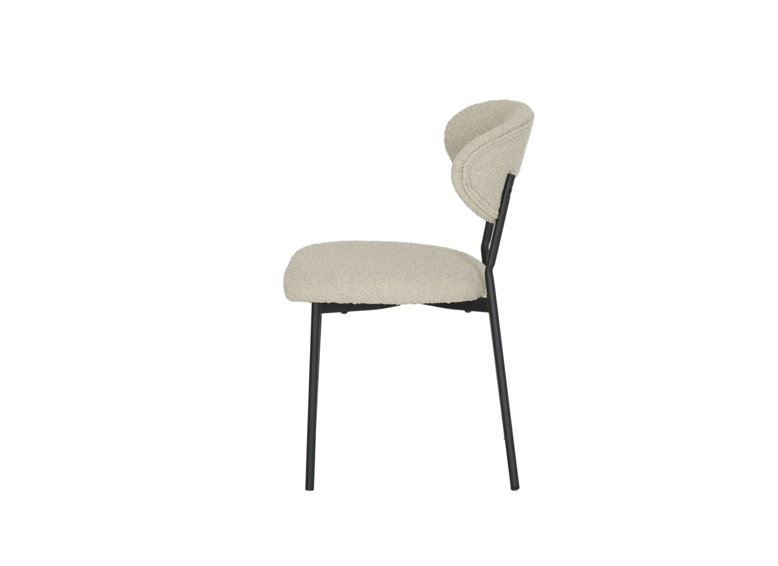 Stoel Jumper 46x53x79cm - stof - beige