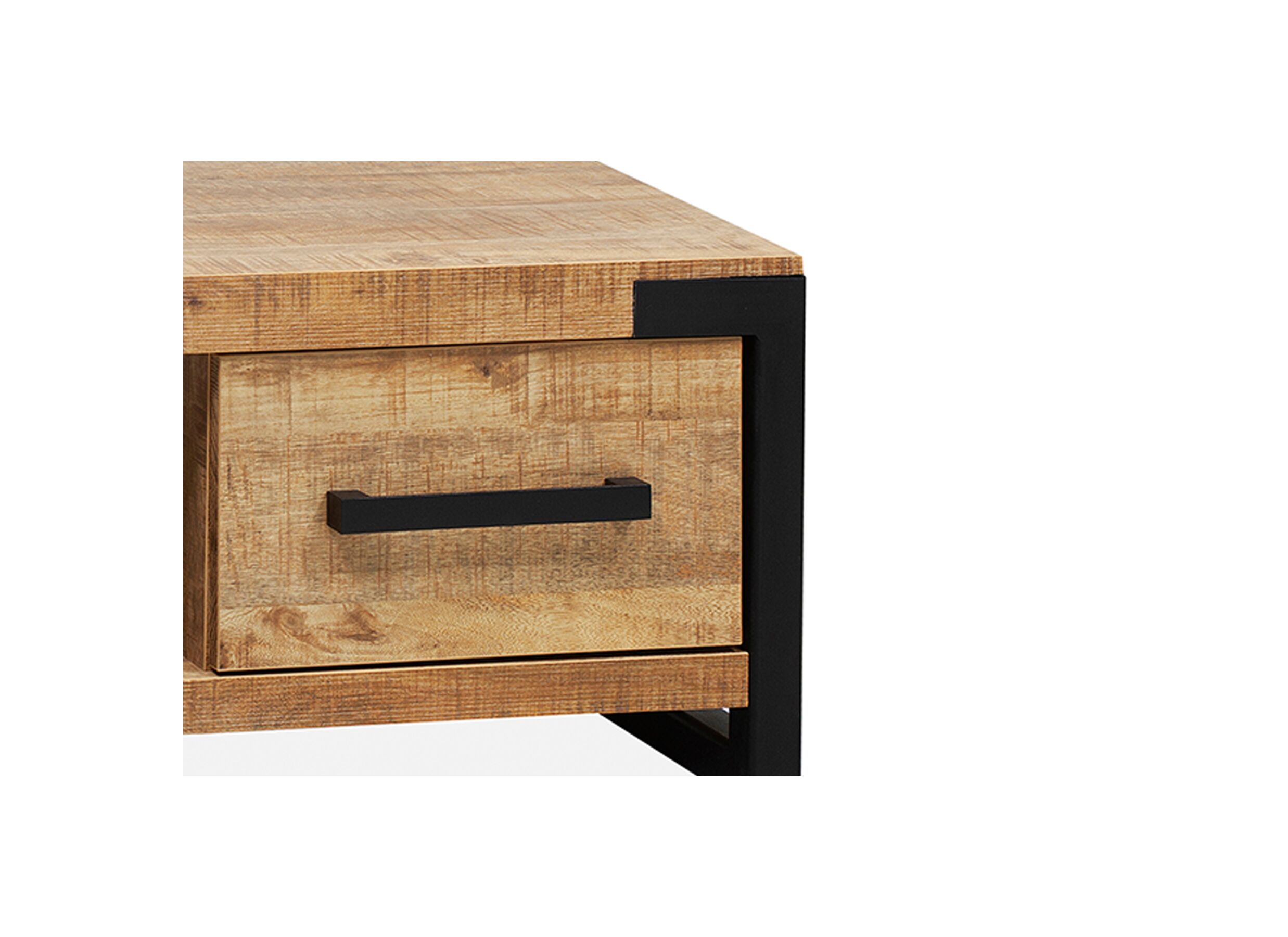 Salontafel Galaxy 85x85cm - lamulux - mango met opbergruimte