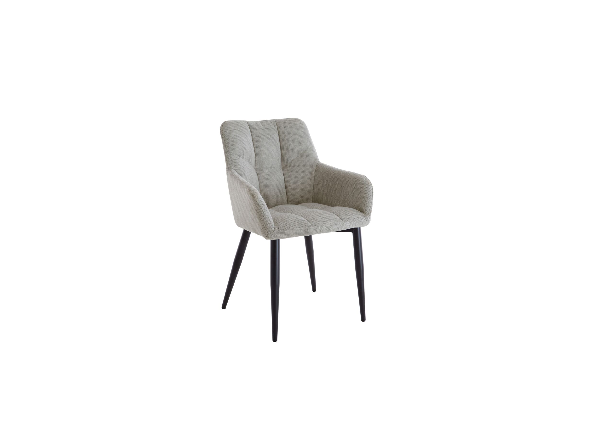Hoofdfoto - Fauteuil Conan 61x56x84cm - stof - lichtgrijs
