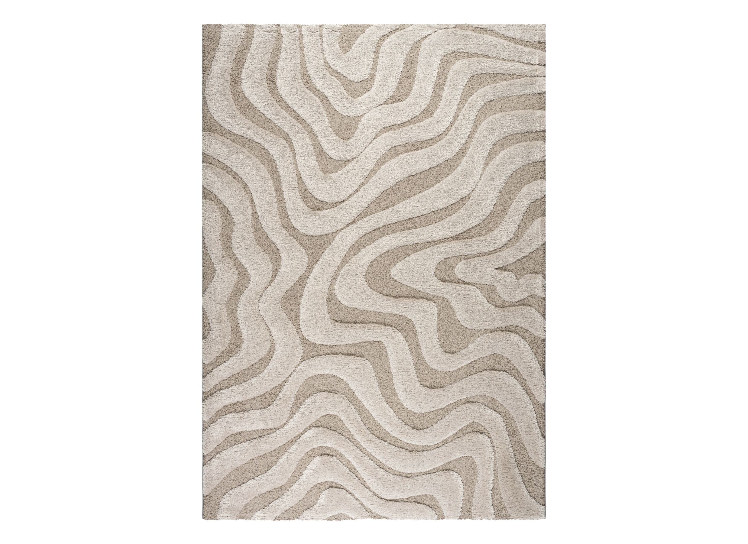 Tapijt Madagaskar 160x230cm - polyester - beige - Tapis Madagaskar 160x230cm - polyester - beige