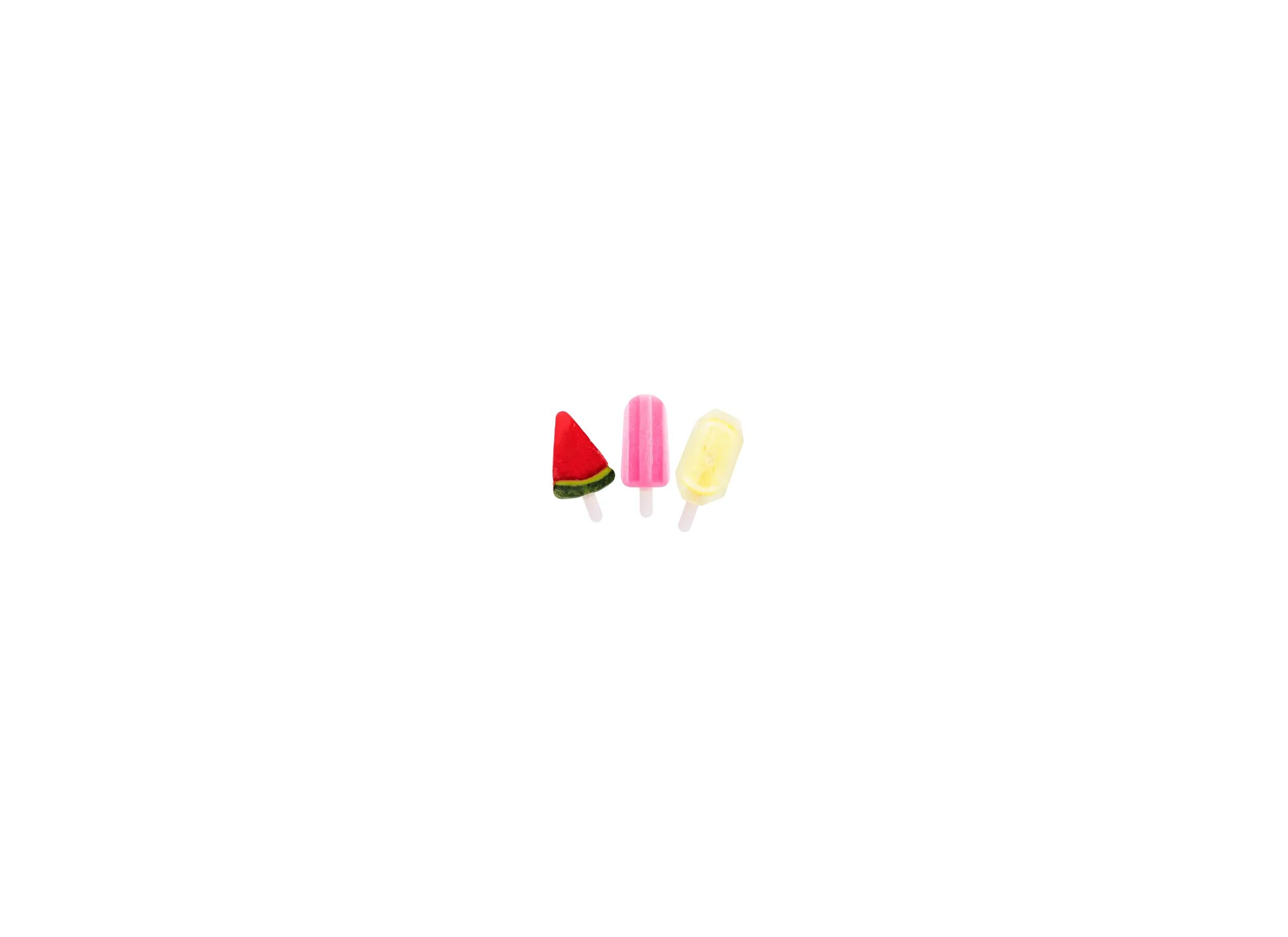 Overzichtsfoto - Ijsblokjesvorm Diamant Watermeloen Lolly
