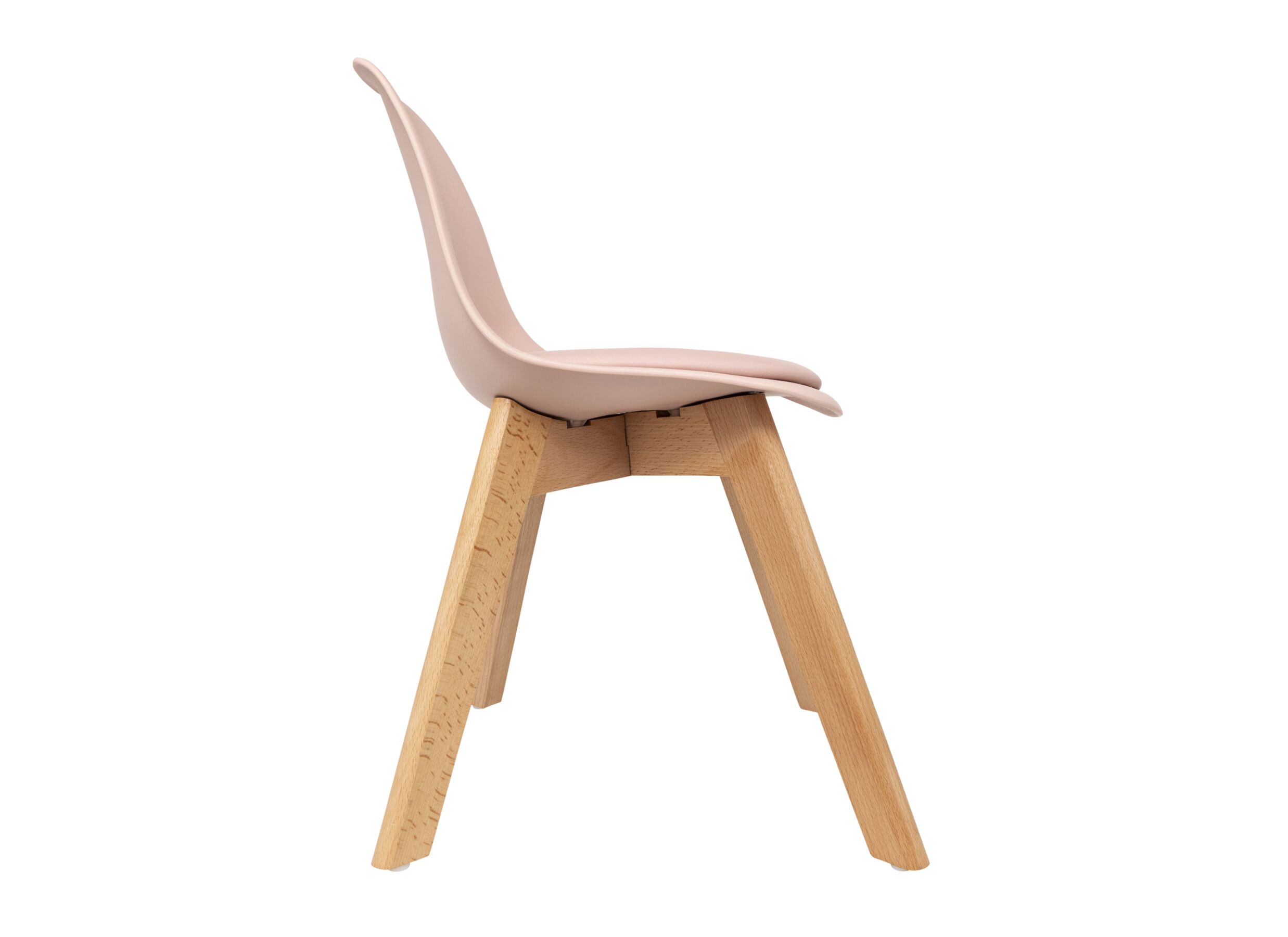 Chaise enfant Baya 55x31x38,5cm - plastique - rose
