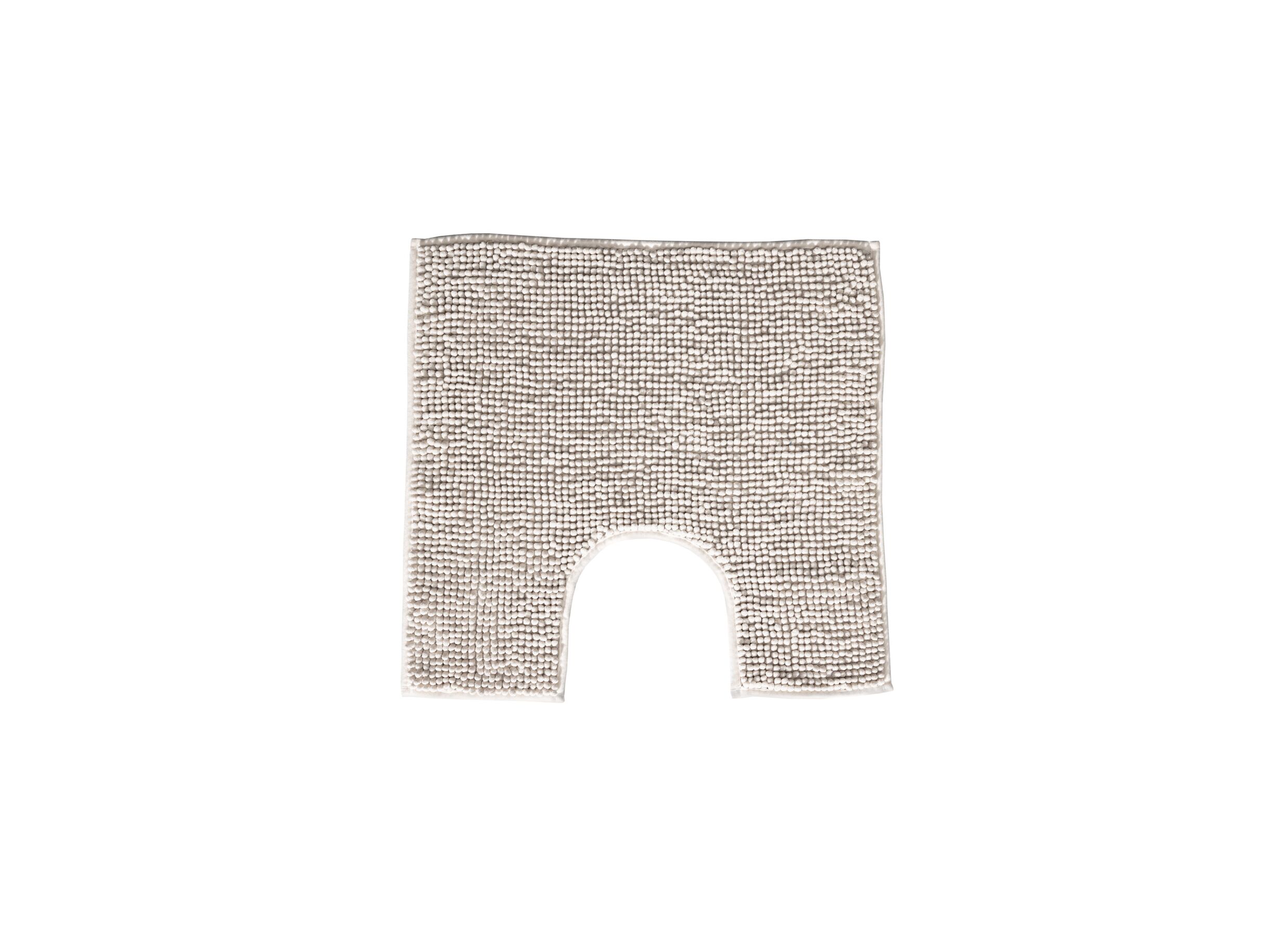 Hoofdfoto - Wc-mat Indiana Shape 50x50cm - chenille - beige