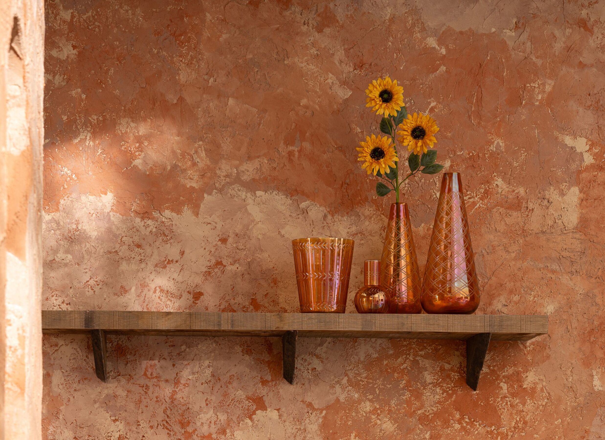 Foto ambiance - Fleur artificielle Tournesol H71cm