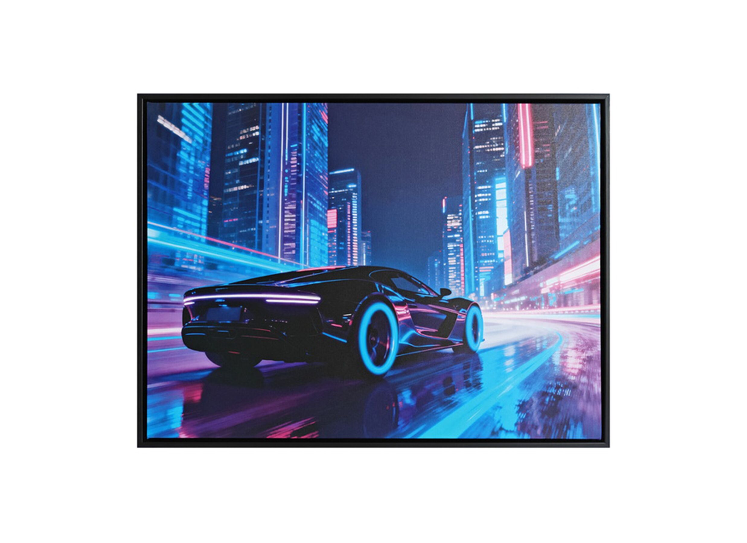 Hoofdfoto - Print op canvas Fast Car 60x45cm