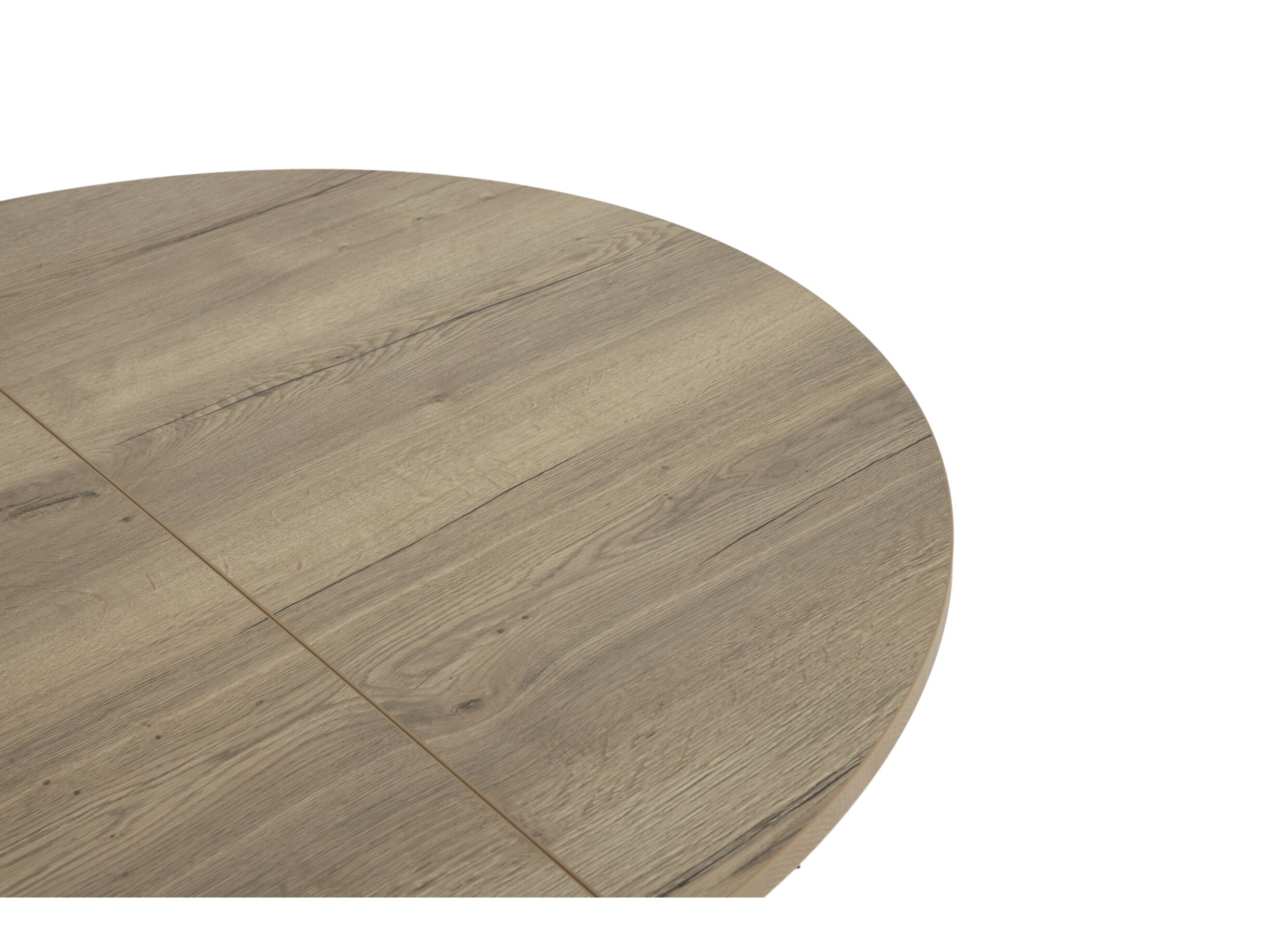 Ronde tafel Onyx Ø120/162,5Øcm - HPL - eik