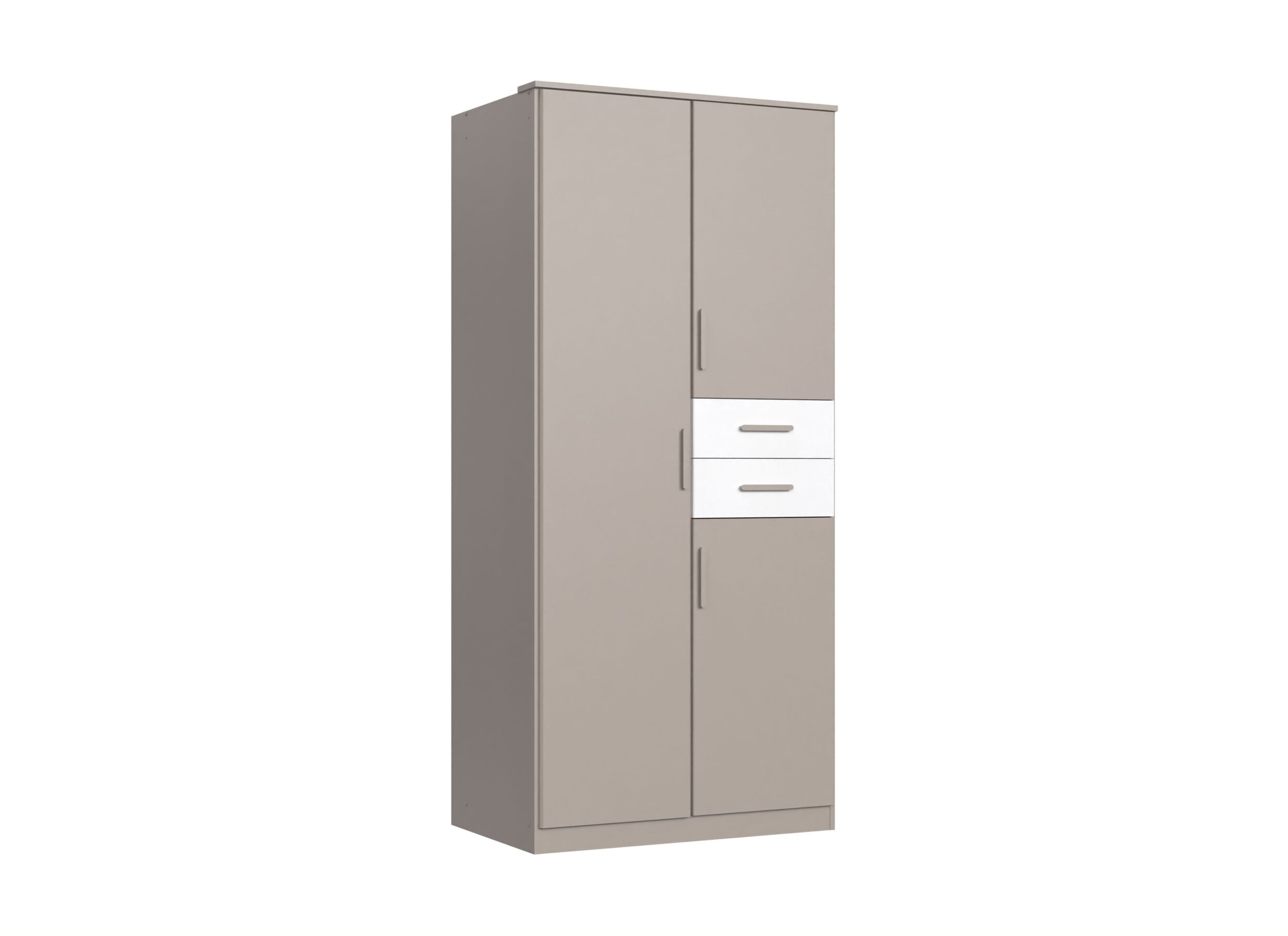 Kleerkast Bahamas 90cm - decor - sahara & wit - Garde-robe Bahamas 90cm - décor - sahara & blanc