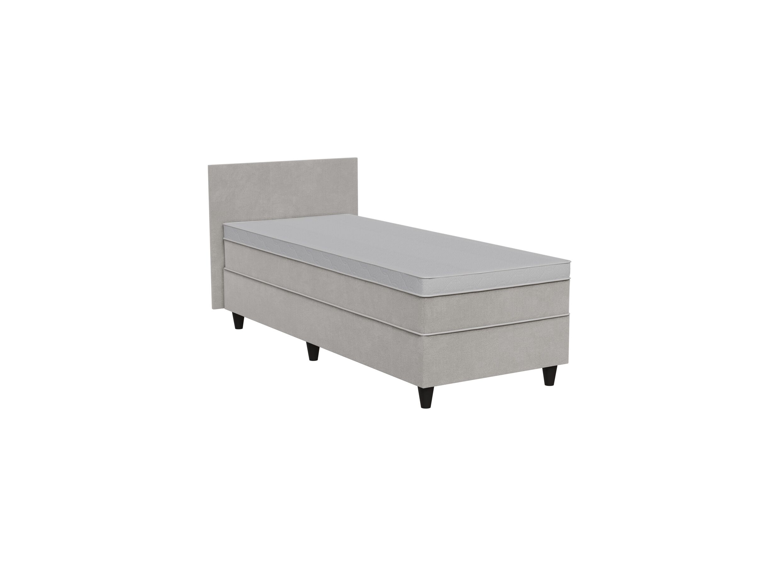 Bedbox BOX53 80x200cm - stof - taupe - Bedbox BOX53 80x200cm - stof - taupe