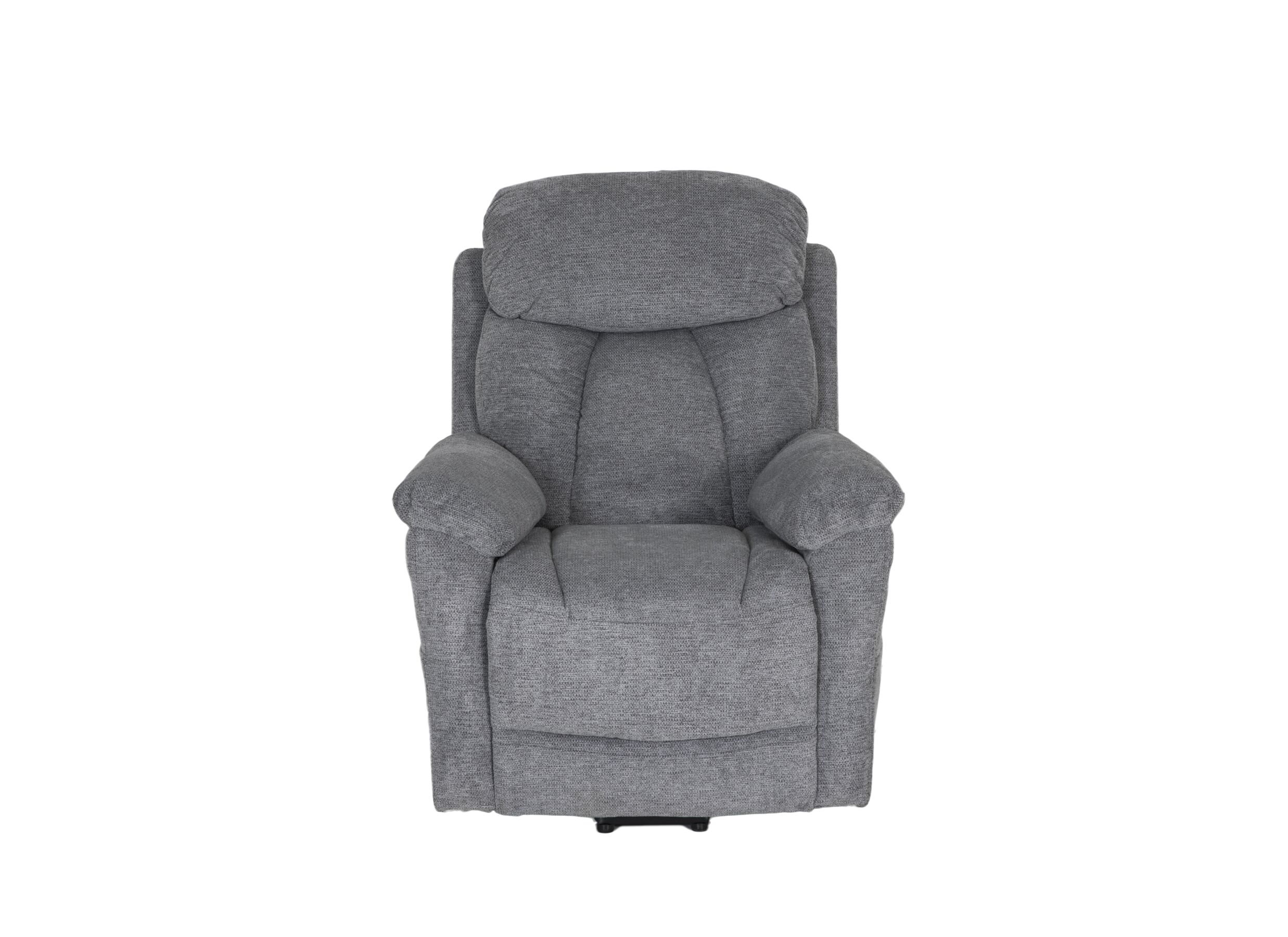 Relaxzetel Porter elektrisch stof grijs