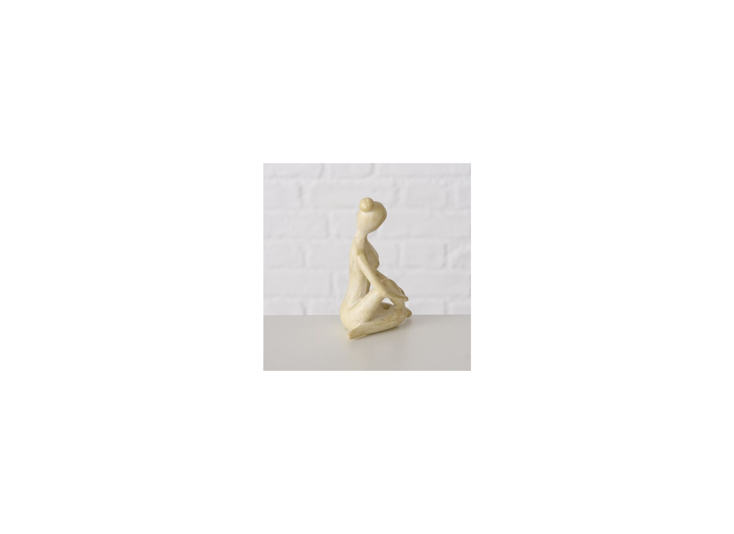 Overzichtsfoto - Beeldje Yoga Woman H10cm