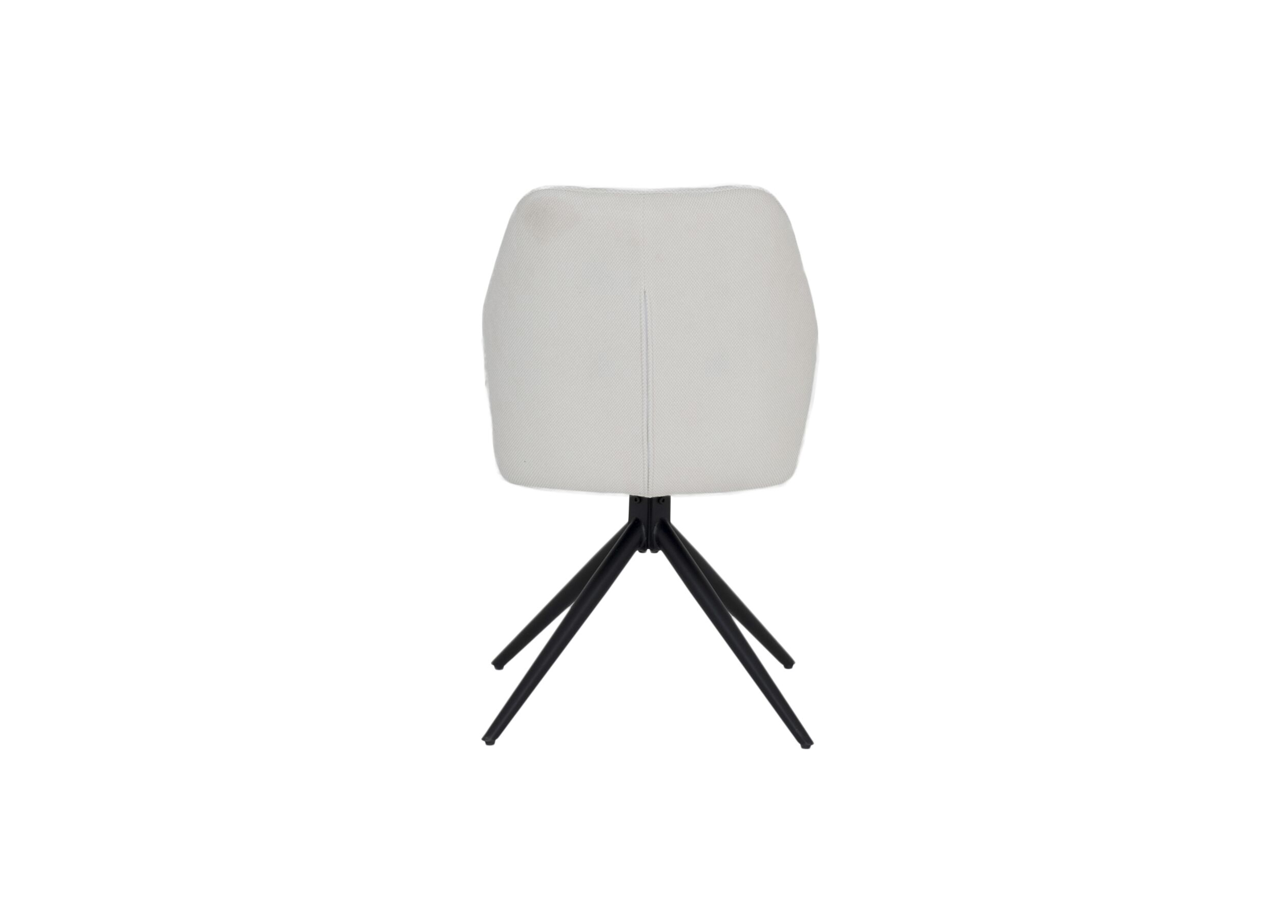 Detailfoto - Draaistoel Pareto 48x63x83,5cm - stof - beige