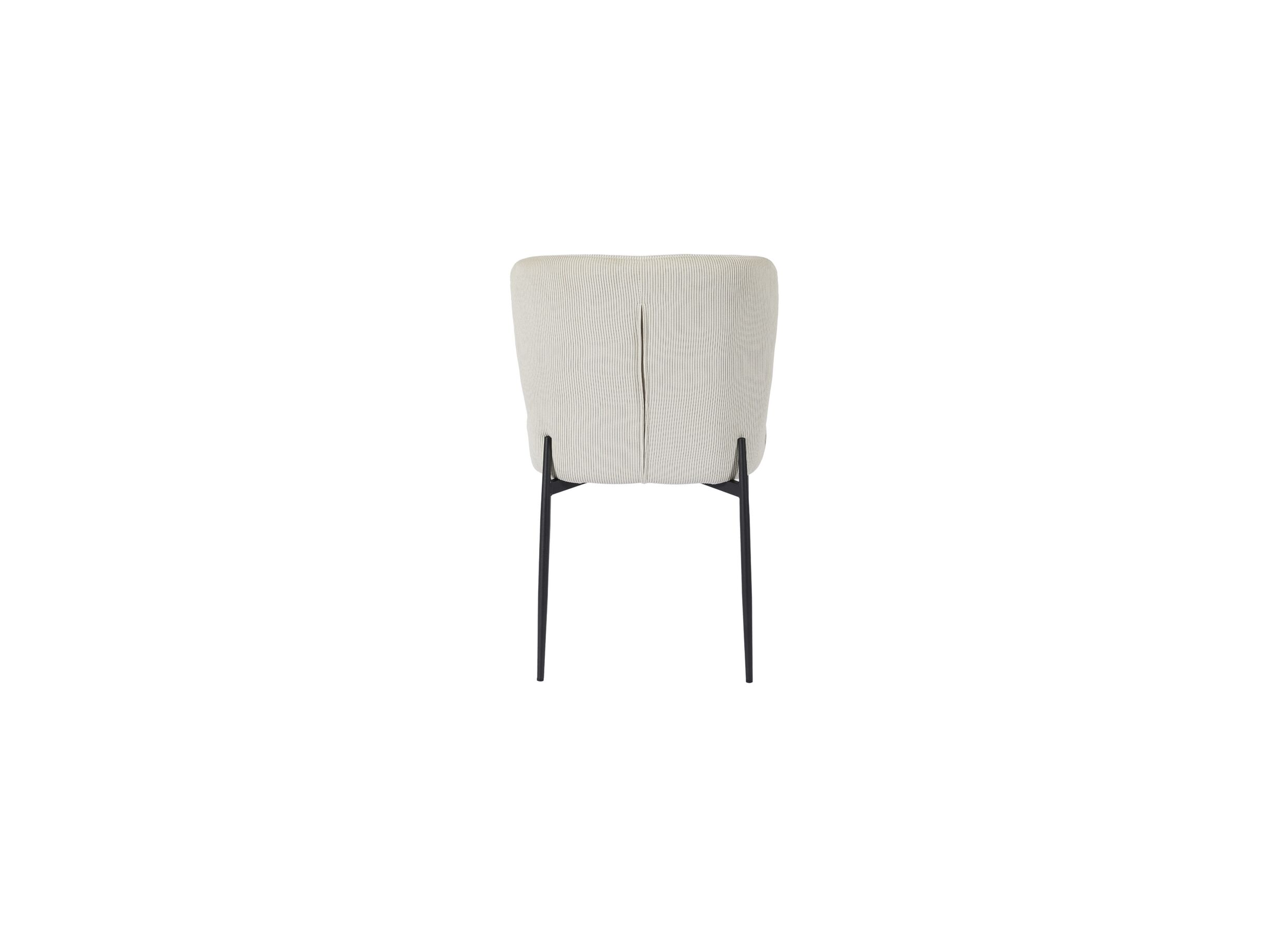Chaise 50x60x81,5cm - tissu - beige