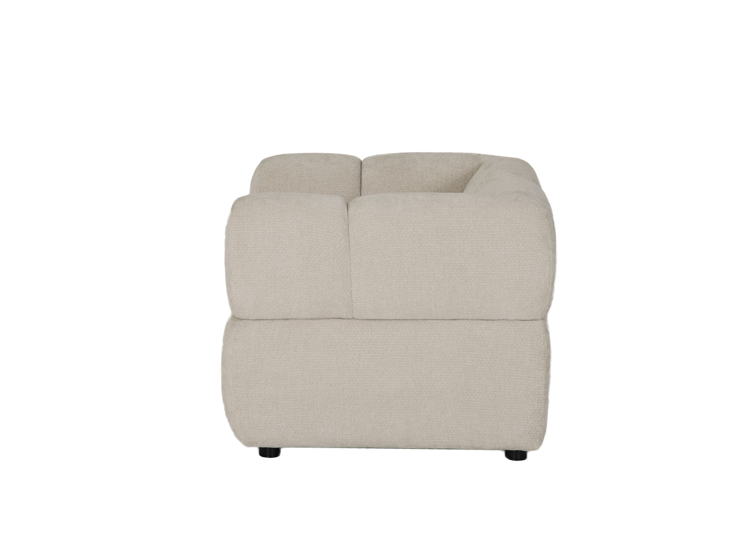 Overzichtsfoto - Zetel Tortuga 1-zit - polyestervezel - beige