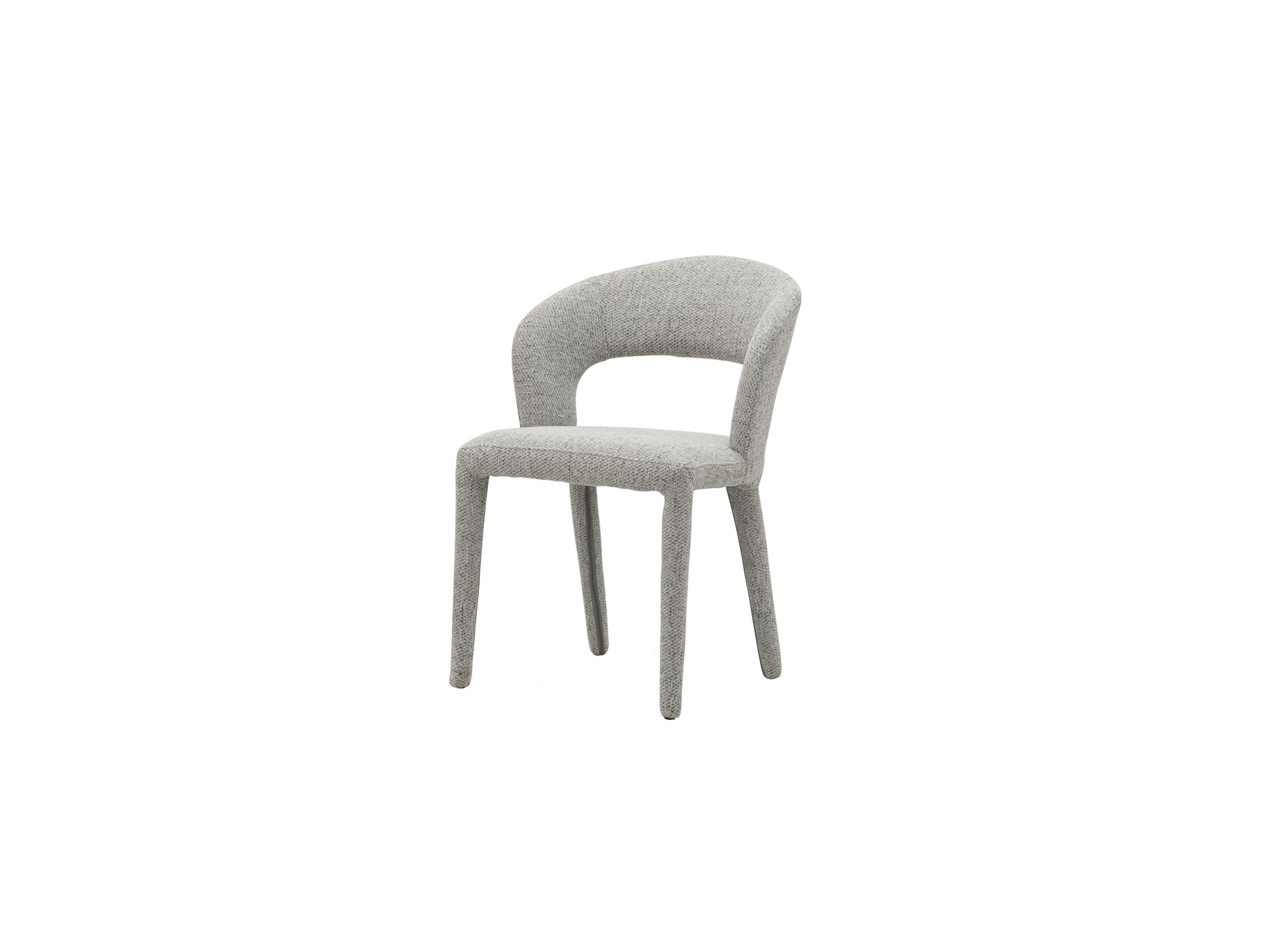 Stoel Beard 55x60x80cm - polyestervezel - greige - Stoel Beard 55x60x80cm - polyestervezel - greige