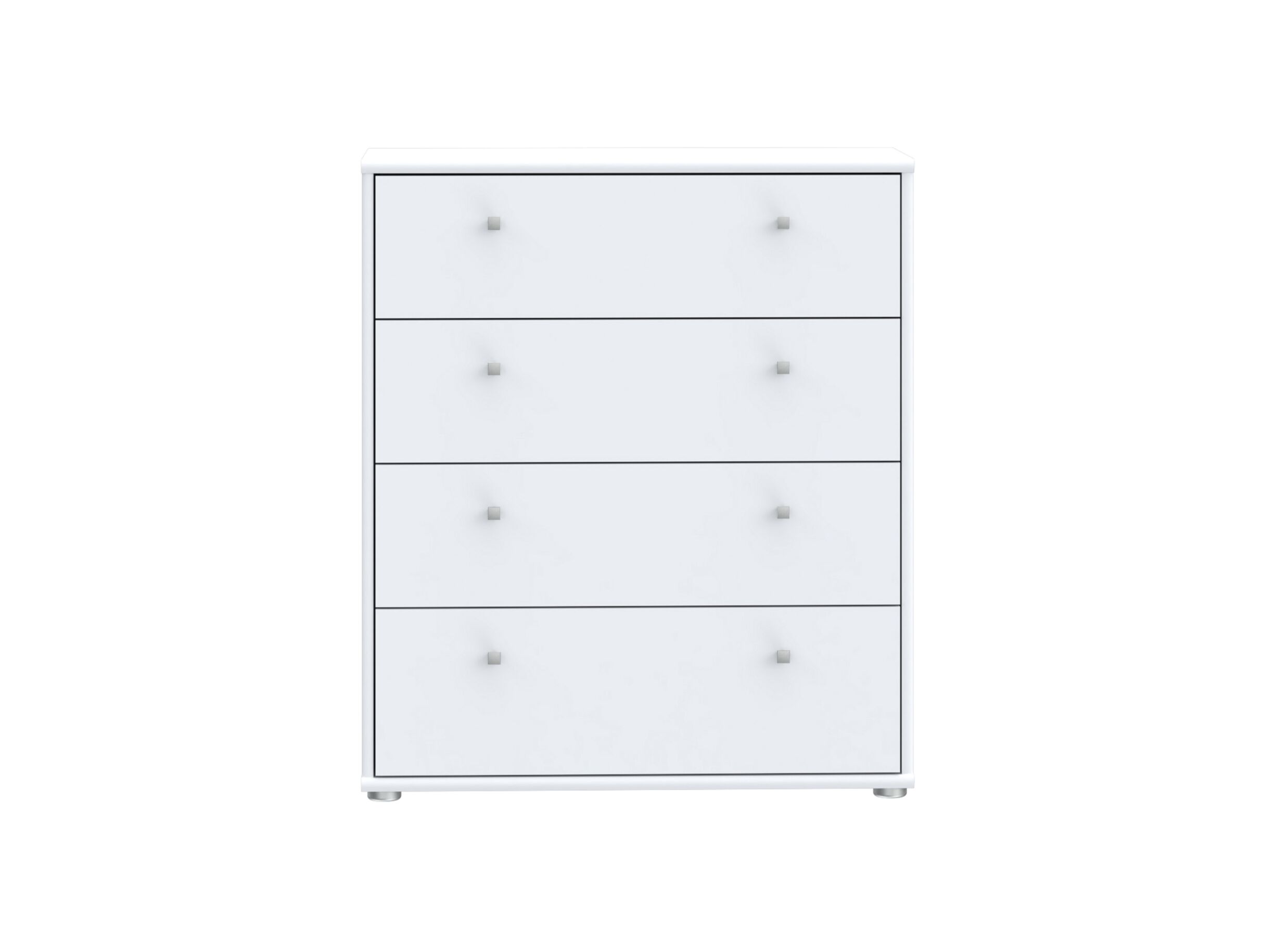 Aperçu - Commode Topic 74x35x86cm - décor - blanc