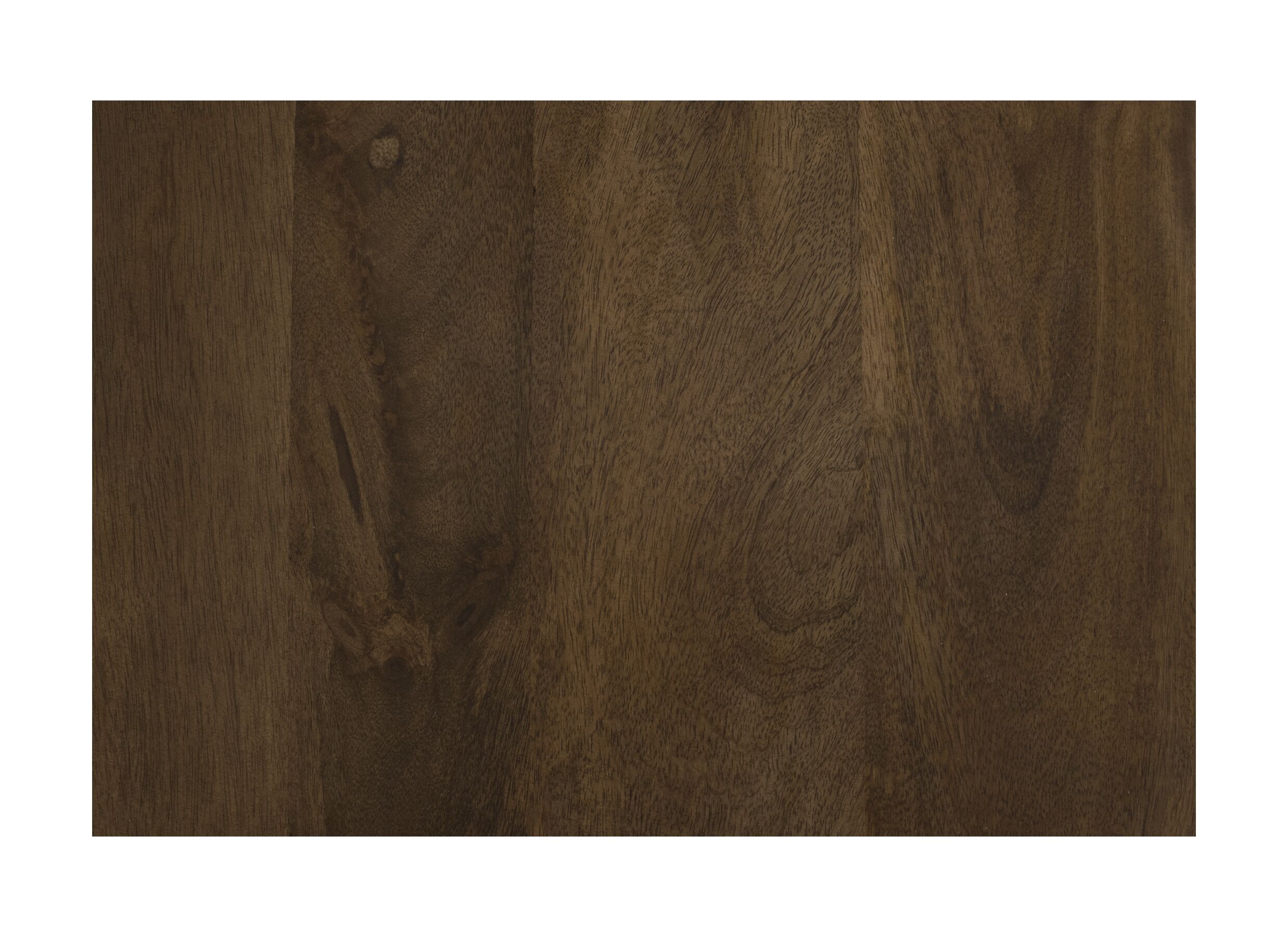 Kleurstaal - Dressoir Zeppelin 180cm - mango massief - walnoot