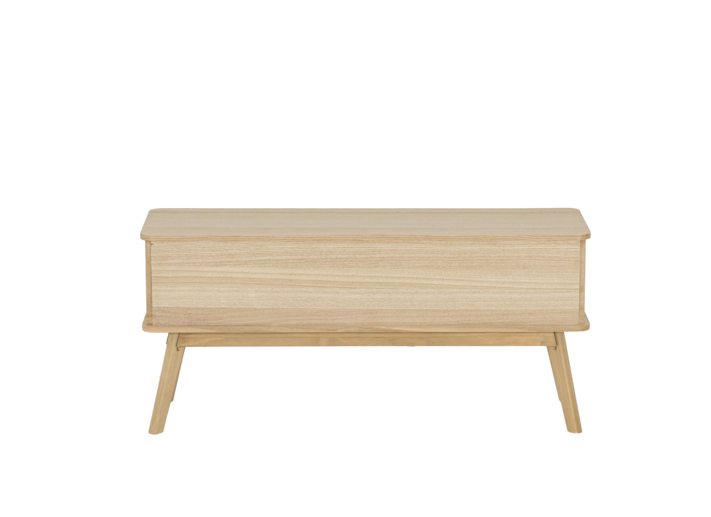 Aperçu - Meuble TV Eno 100cm - MDF/placage de frêne - naturel