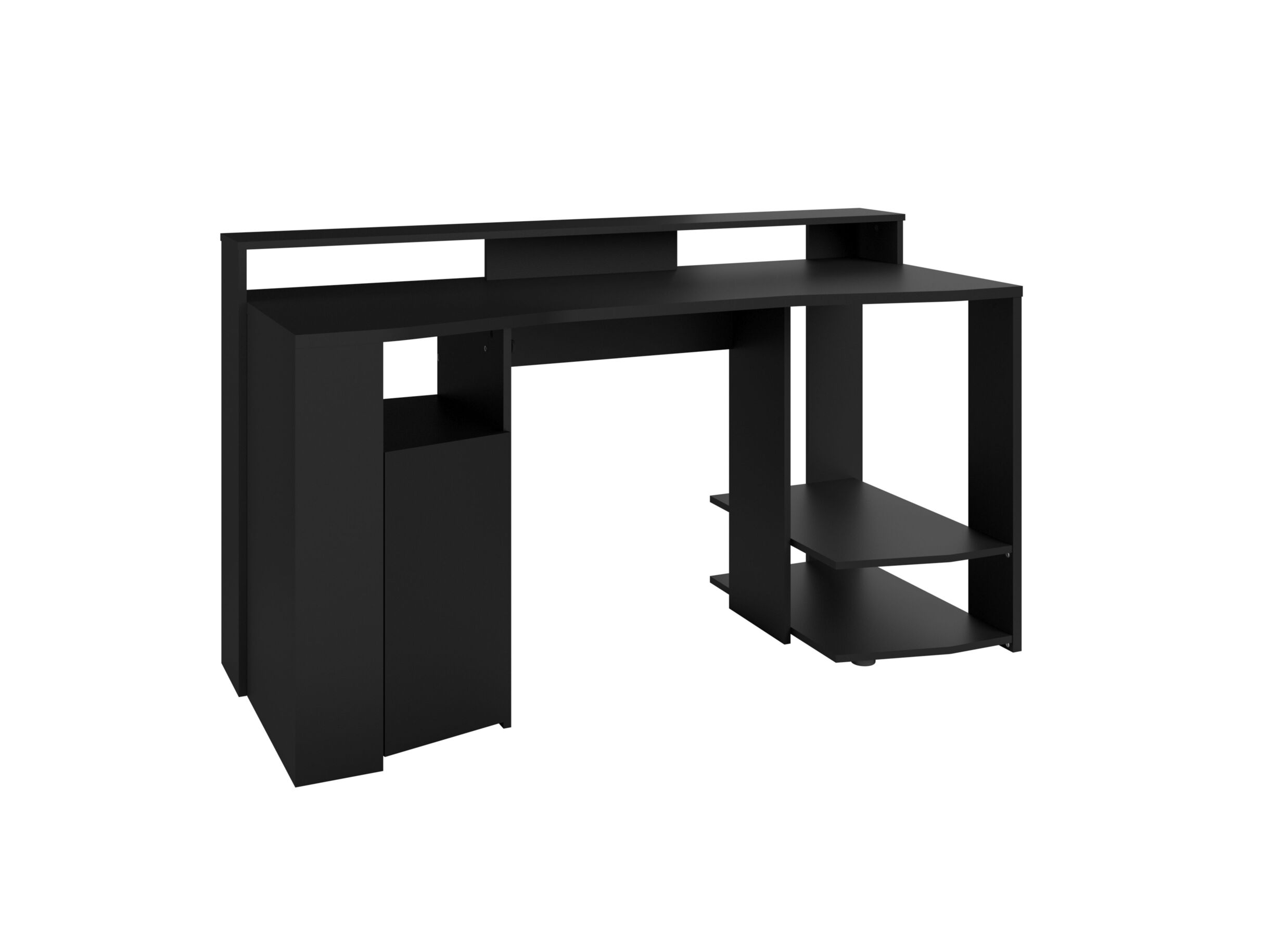 Hoofdfoto - Gamingbureau 152x62cm - decor - zwart